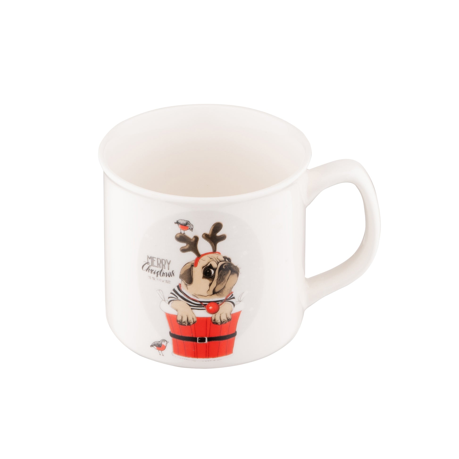 Ardesto Mug Merry Christmas, 360ml, porcelain, in assortment
