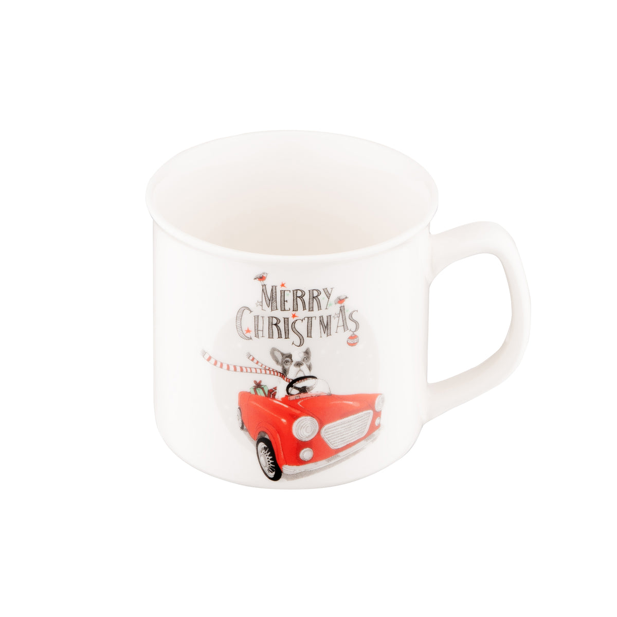 Ardesto Mug Merry Christmas, 360ml, porcelain, in assortment