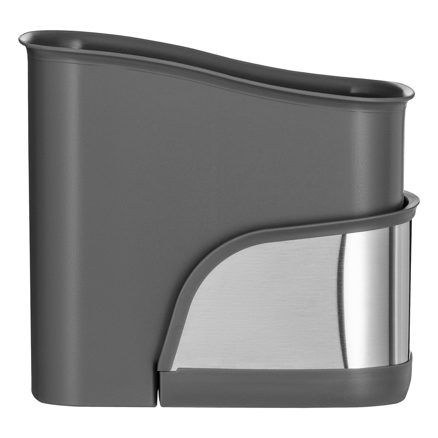 Ardesto Brush organizer Minimalism, 15x10x13.5cm, plastic, stainless steel, grey