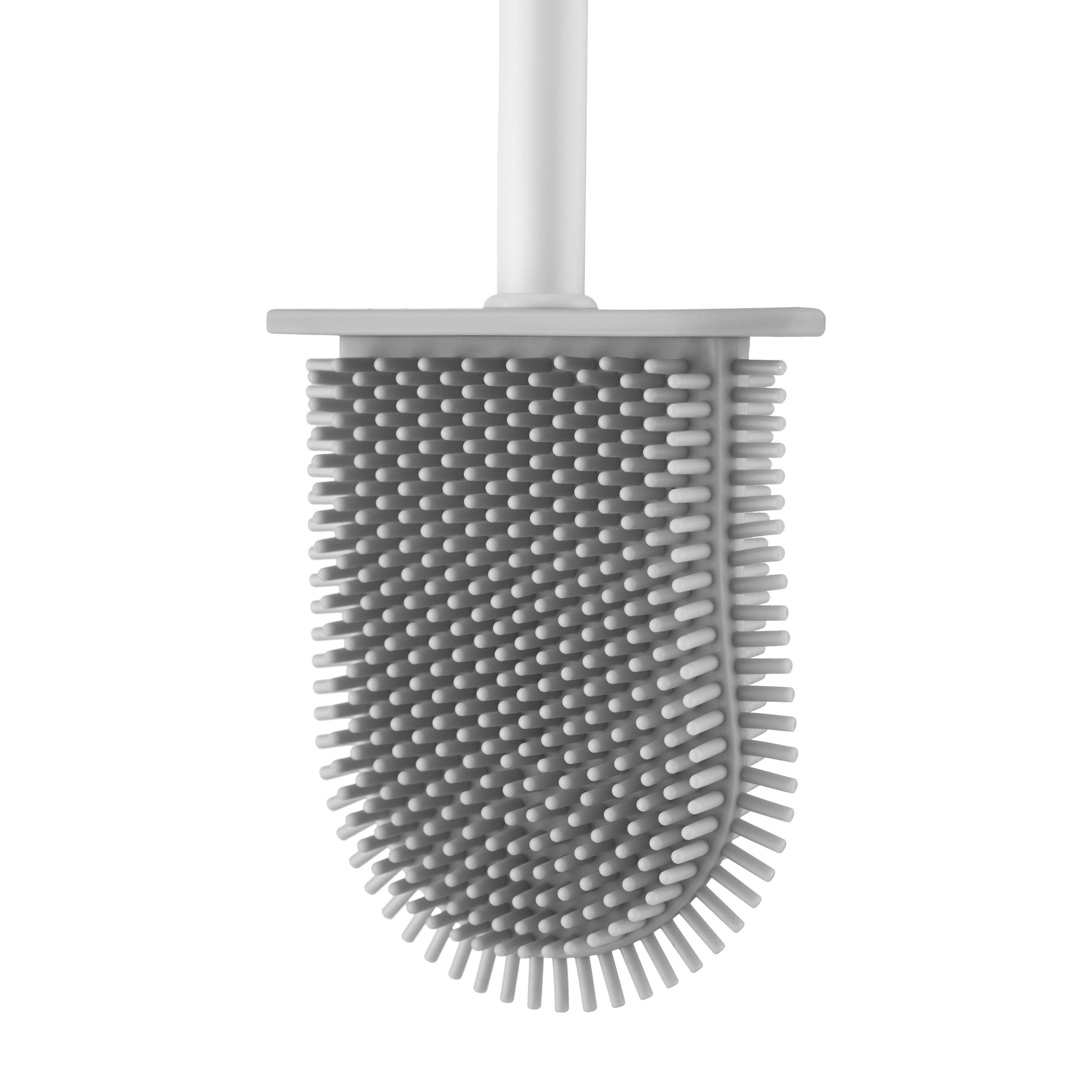 Ardesto Toilet brush set with stand 11.5x5.6x43cm, plastic, white