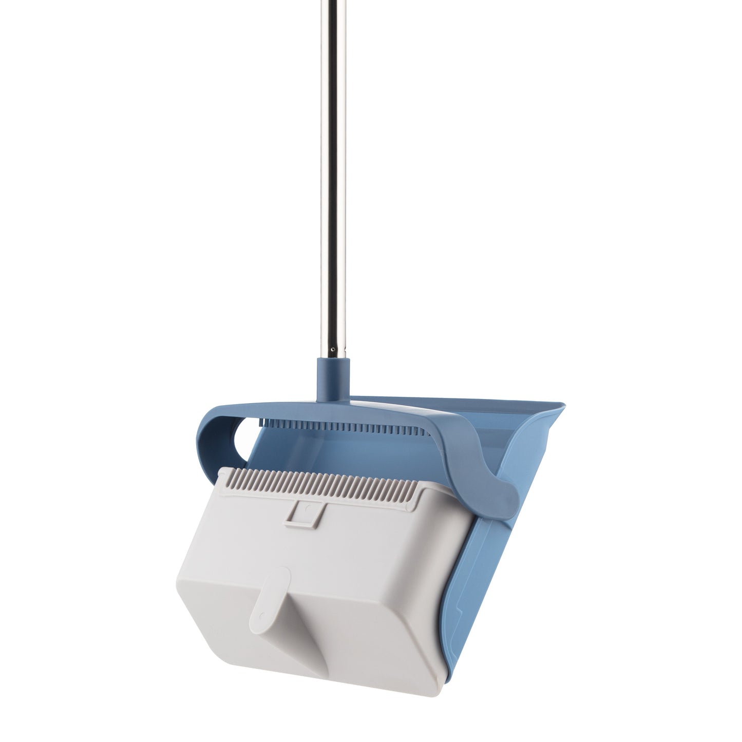 Ardesto Cleaning Set dustpan and brush with long handle 79.2cm, plastic, blue