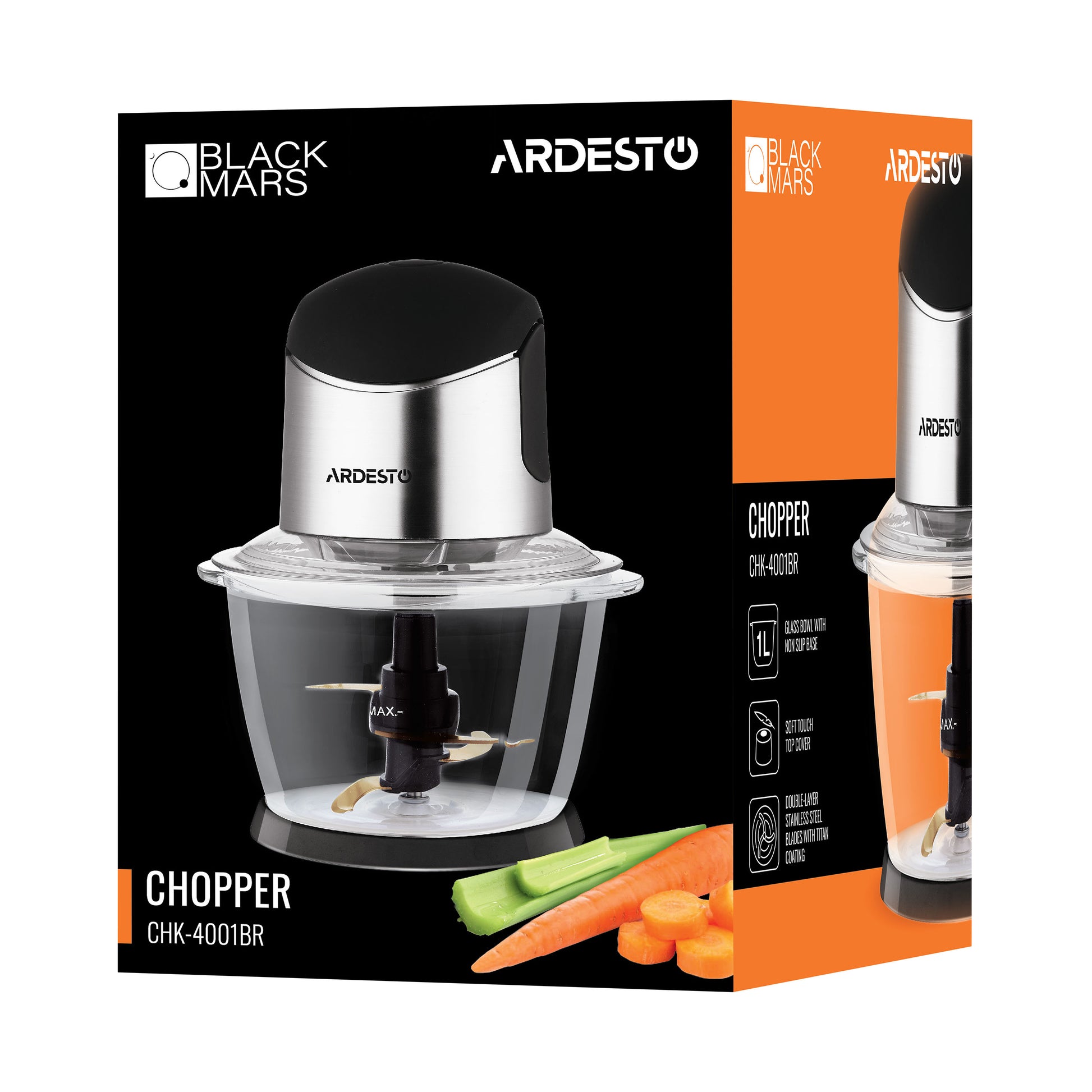 Ardesto CHK-4001BR compact chopper