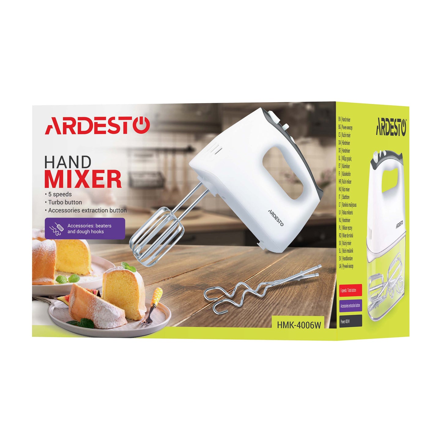 Ardesto HMK-4006W Hand mixer