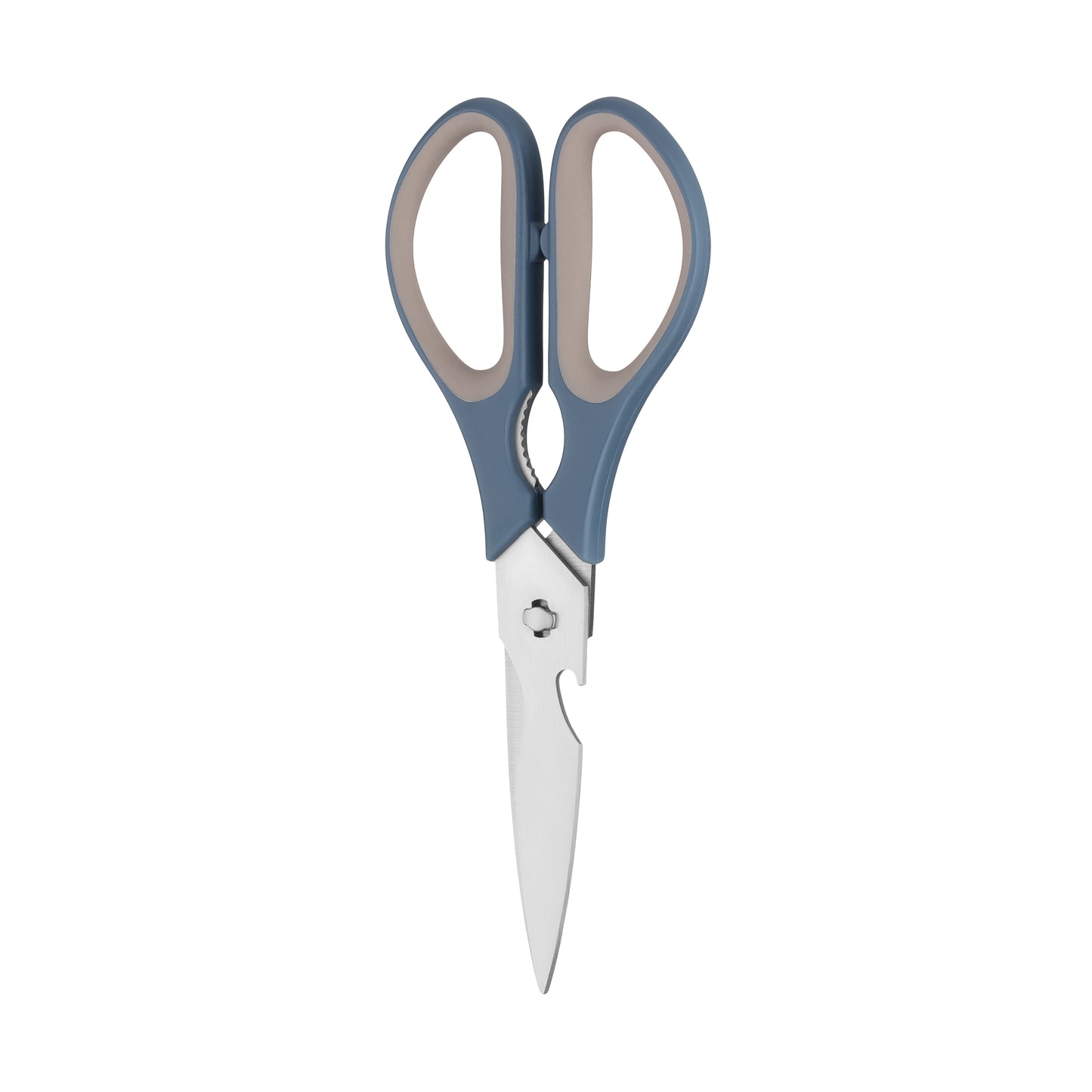 Ardesto Kitchen scissors Gemini, 21cm, stainless steel, plastic, gray-blue