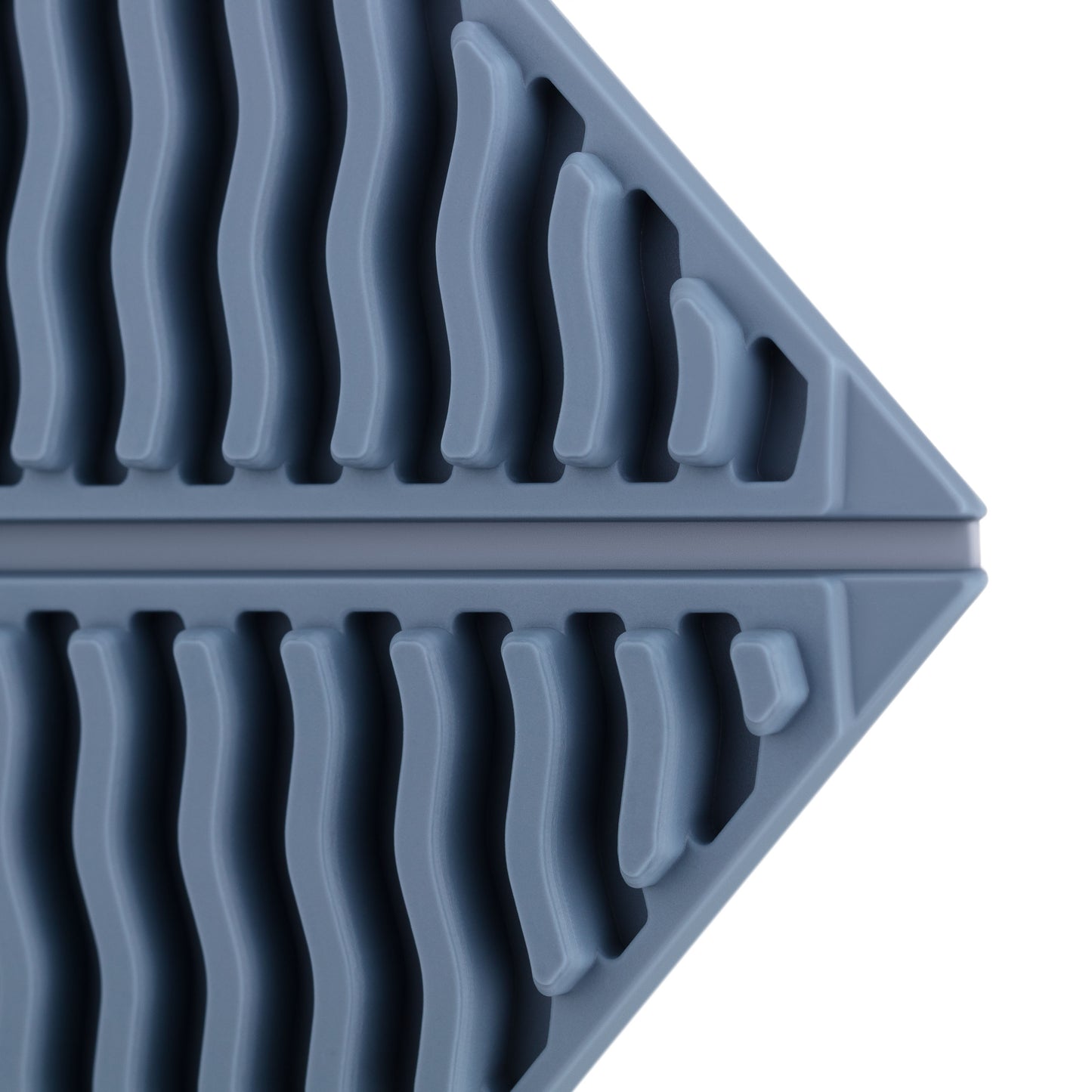 Ardesto Trivet Gemini, 16.5x16.5x1.7cm, silicone, blue
