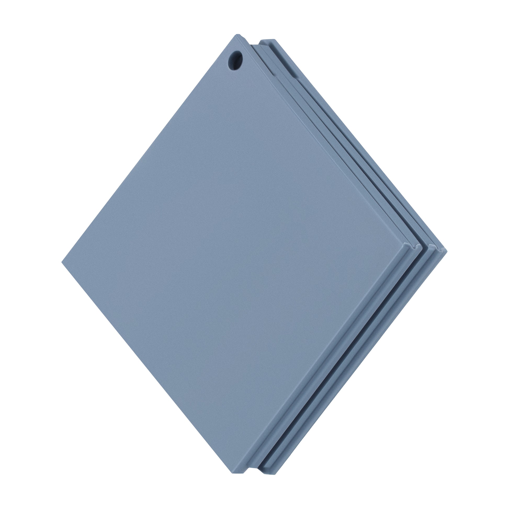 Ardesto Trivet Gemini, 16.5x16.5x1.7cm, silicone, blue