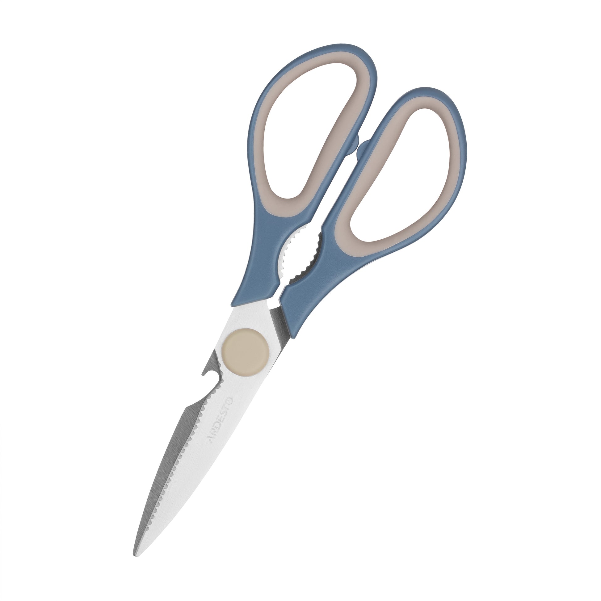 Ardesto Kitchen scissors Gemini, 21cm, stainless steel, plastic, gray-blue