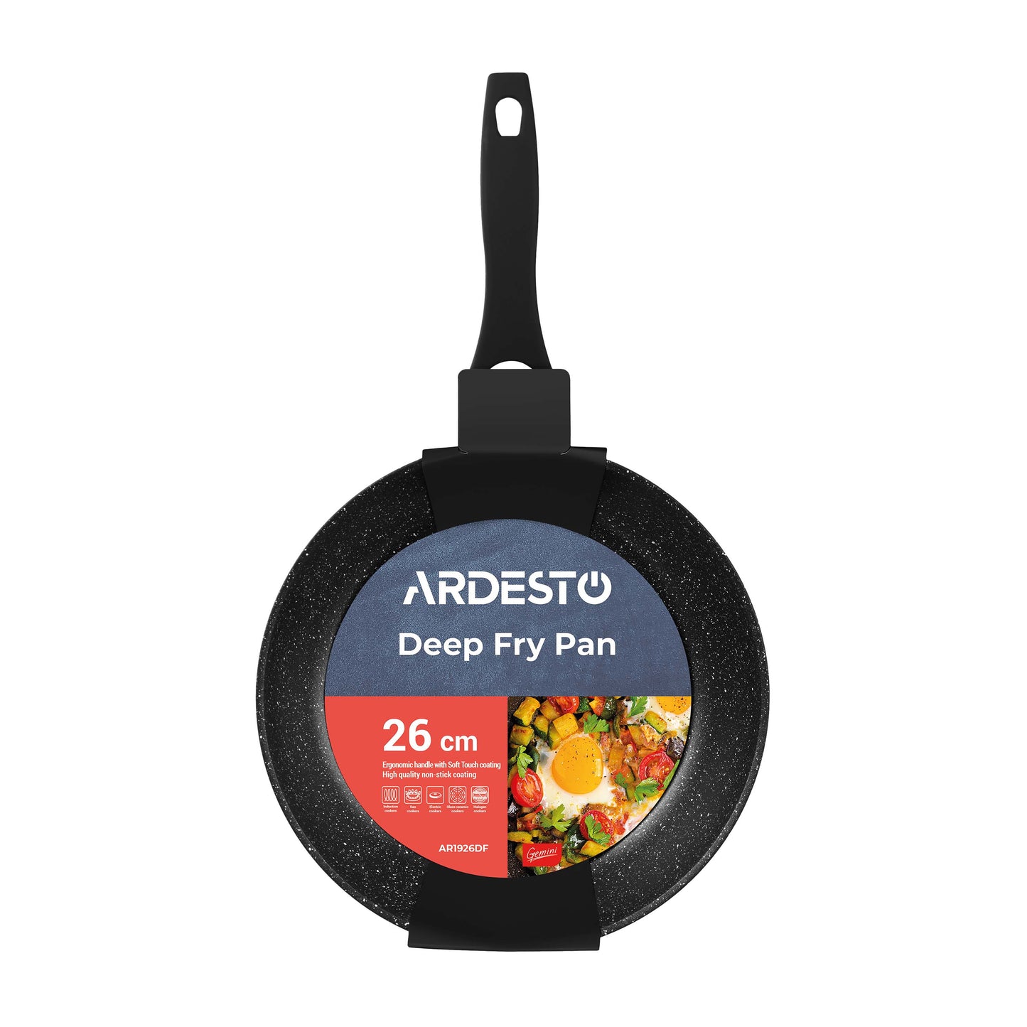 Ardesto Deep fry pan  Gemini Gourmet 26 cm, aluminium