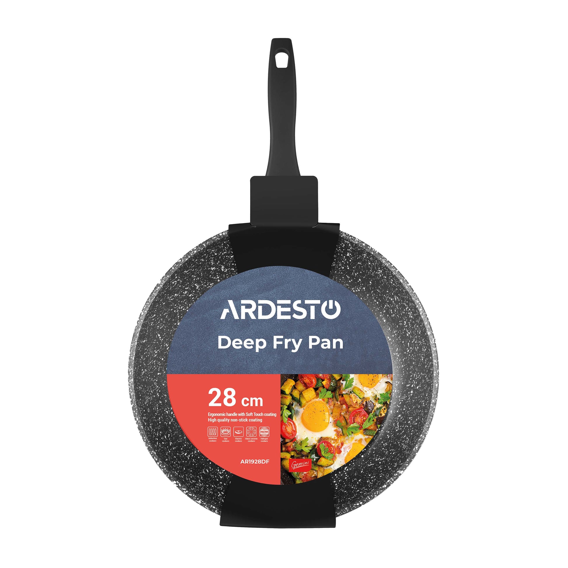 Ardesto Deep fry pan  Gemini Gourmet 28 cm, aluminium