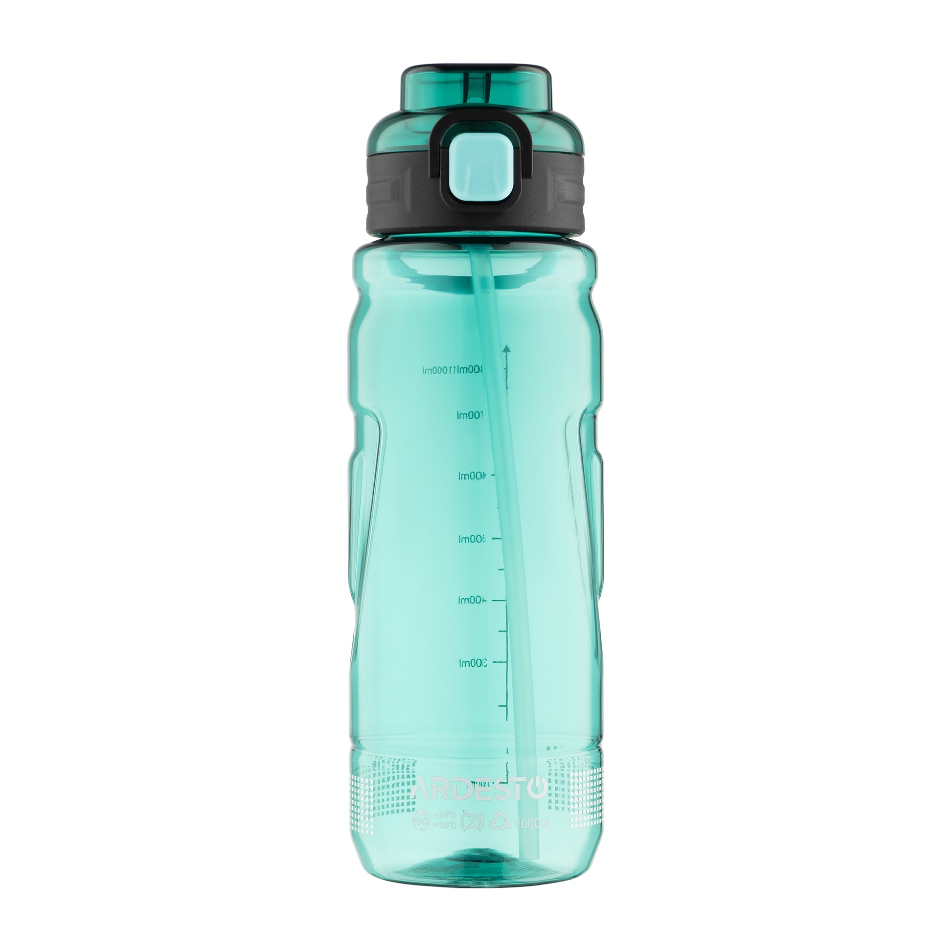 Bottle ARDESTO Sport 1000ml, plastic, green