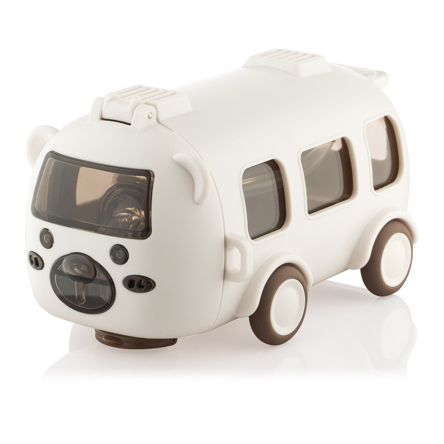 Ardesto Bottle Bear Bus 500ml, plastic, white