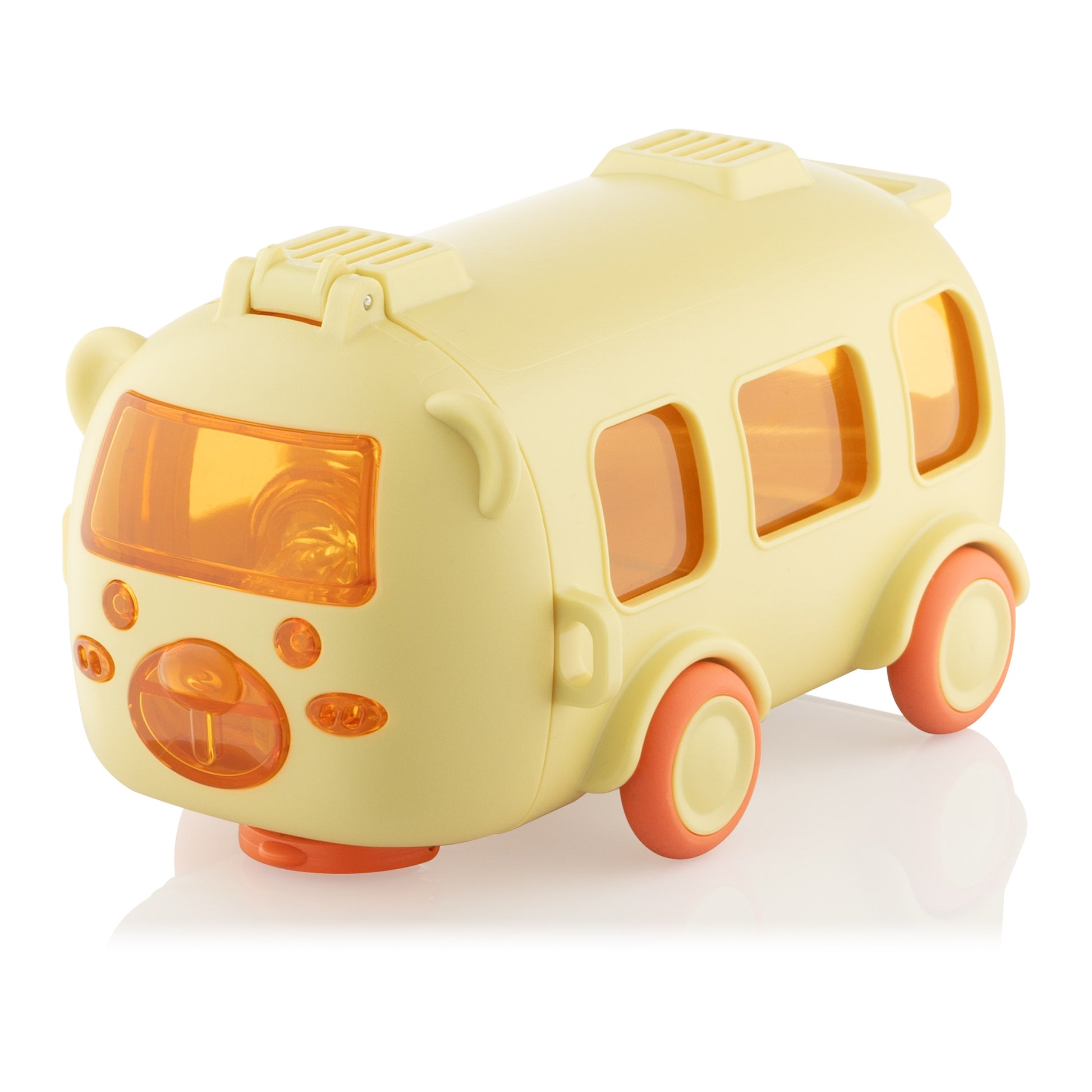 Ardesto Bottle Bear Bus 500ml, plastic, yellow