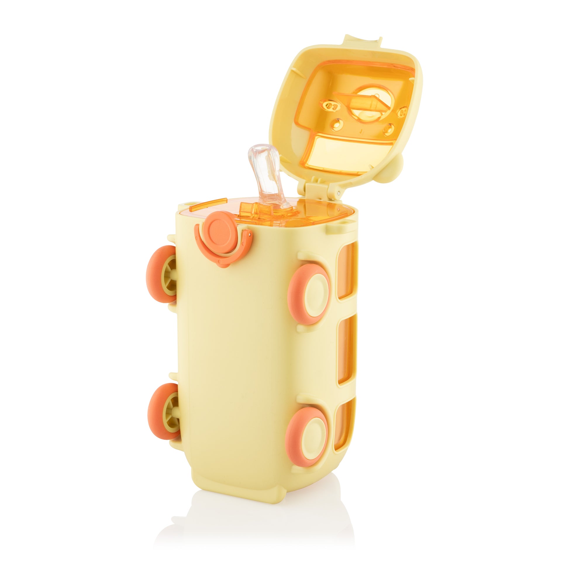 Ardesto Bottle Bear Bus 500ml, plastic, yellow