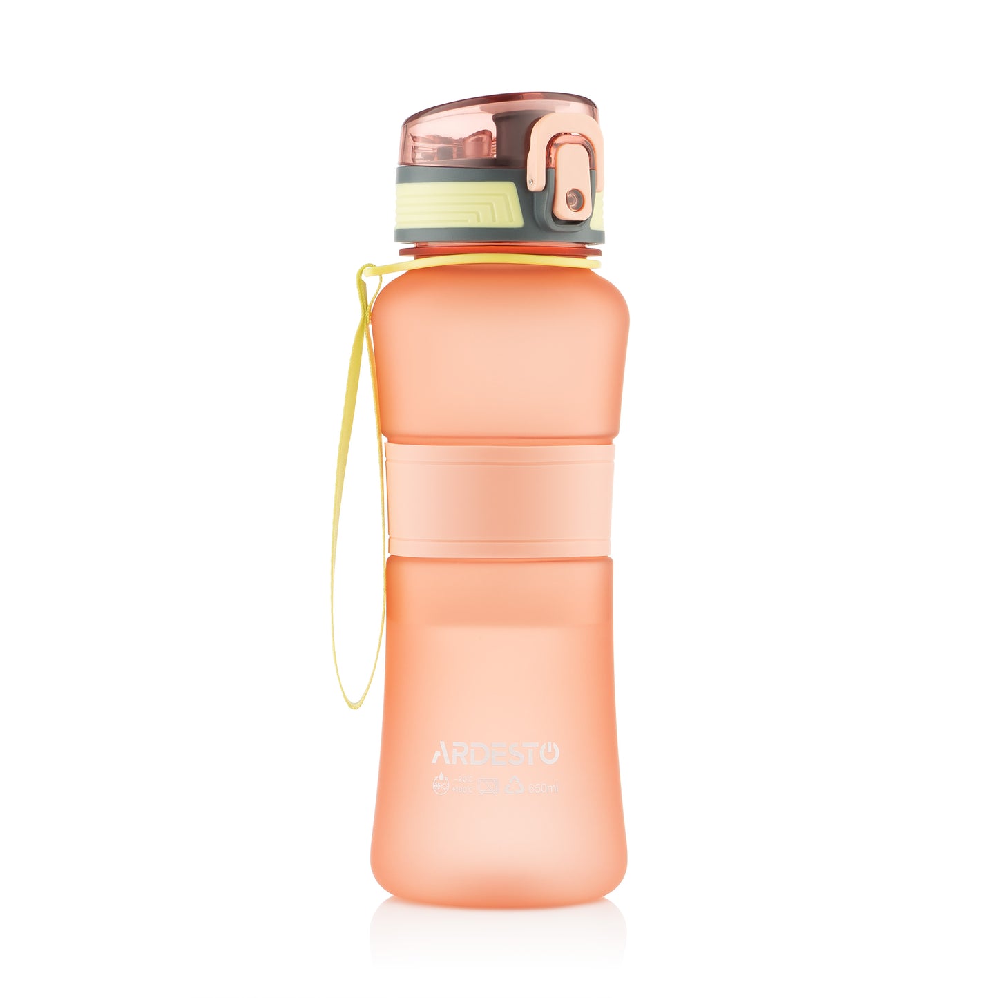 Ardesto Bottle Balance 650ml, plastic, red