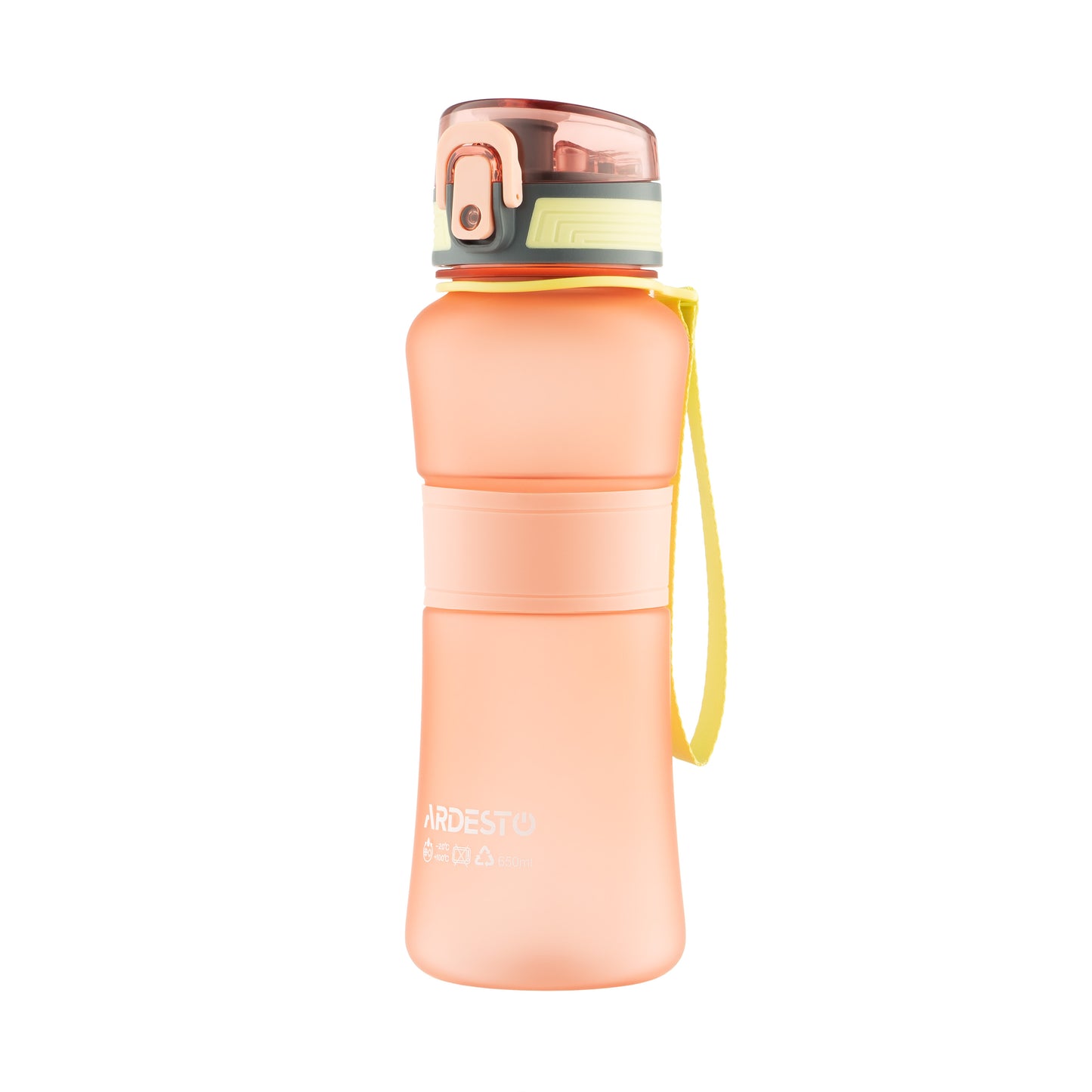 Ardesto Bottle Balance 650ml, plastic, red