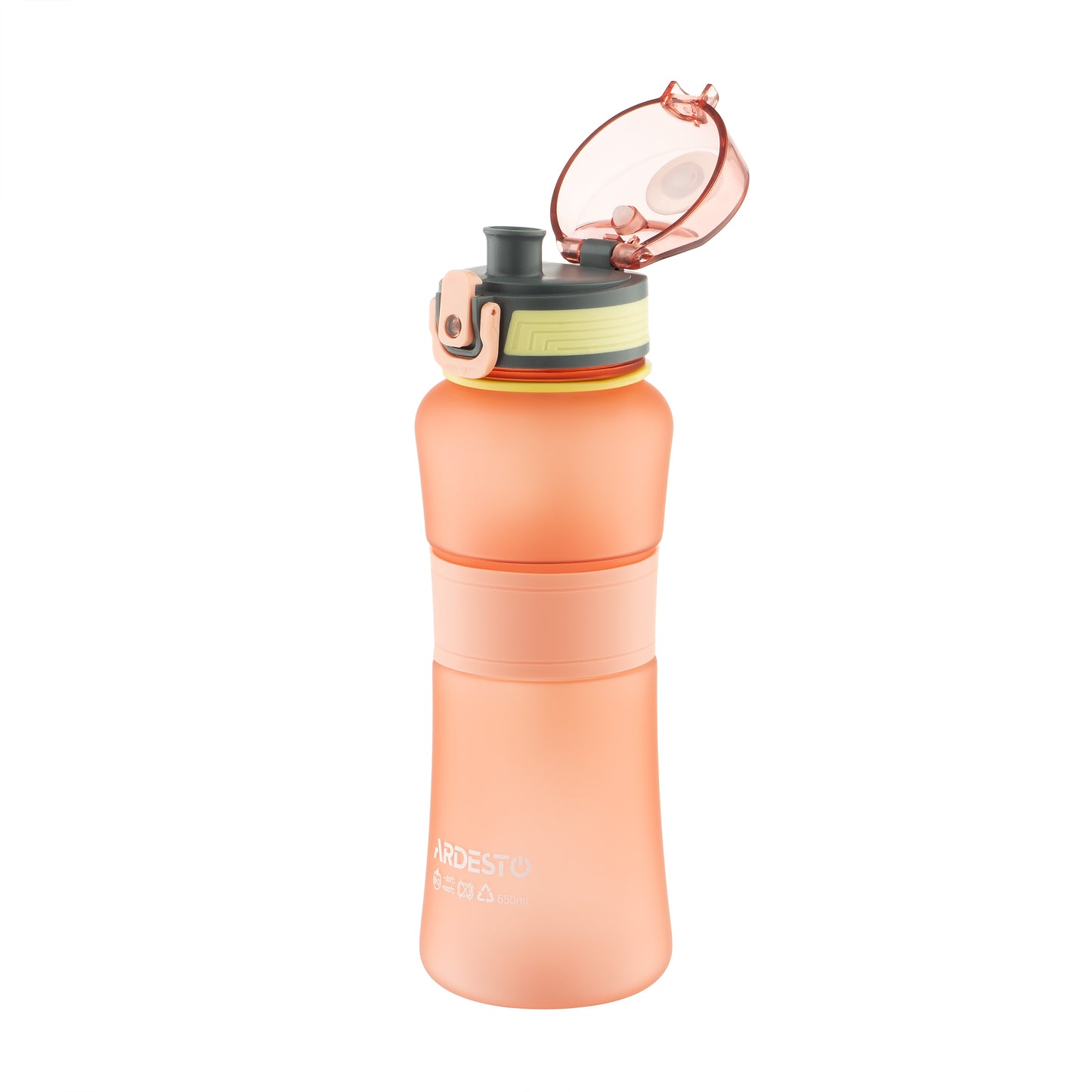 Ardesto Bottle Balance 650ml, plastic, red