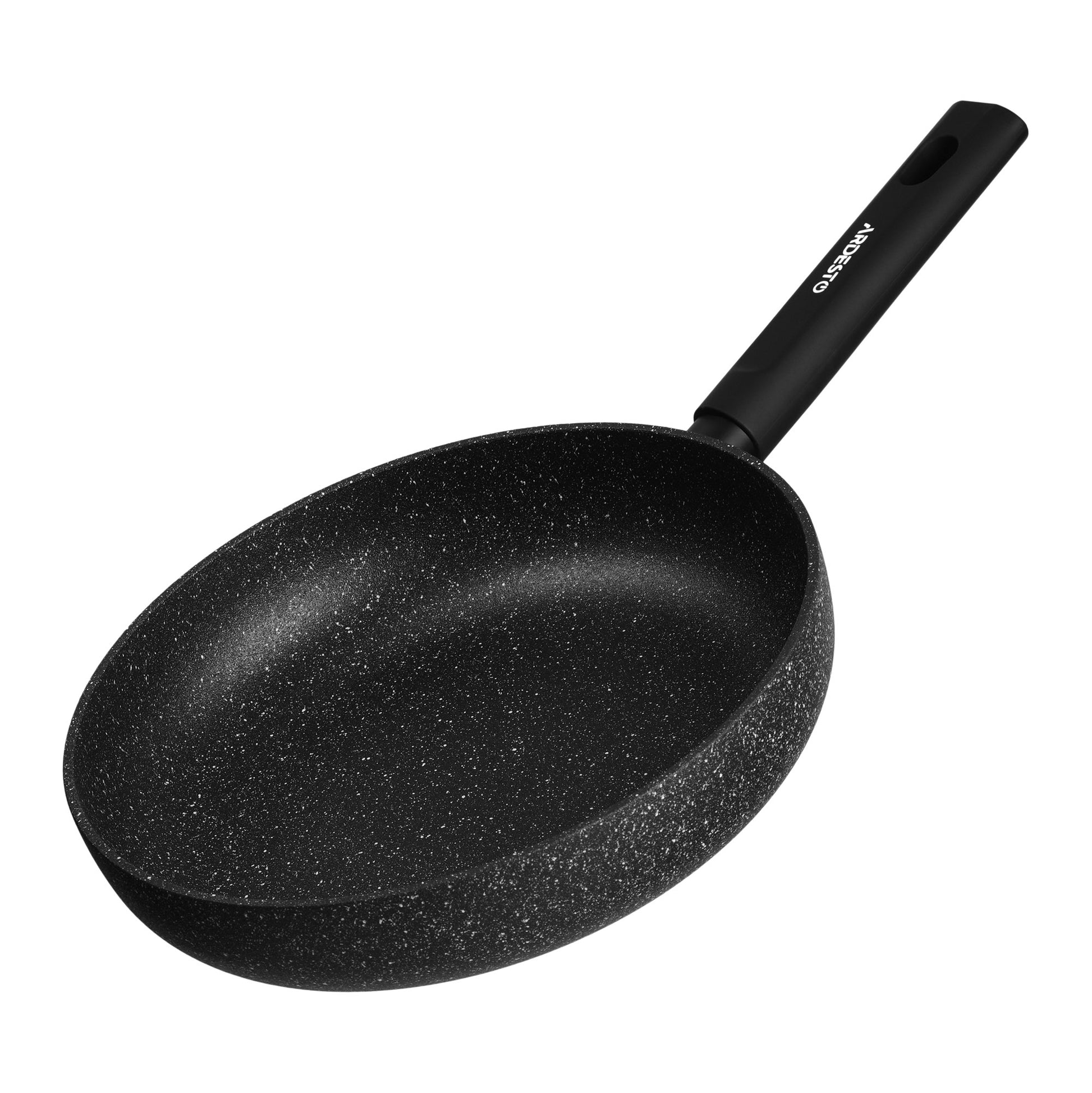 Ardesto Fry pan Black Mars Sparkle, 24cm, aluminium, black
