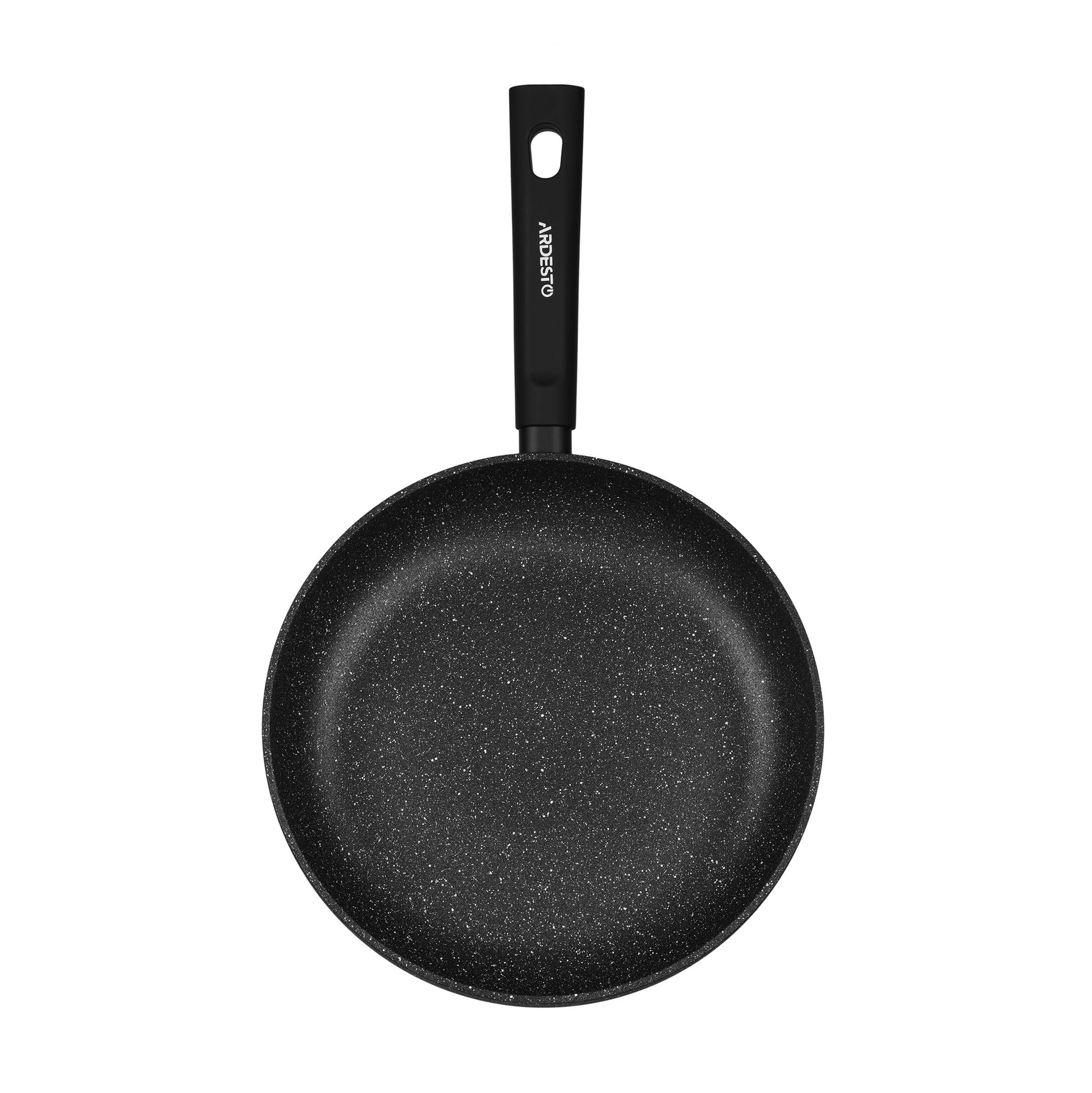 Ardesto Fry pan Black Mars Sparkle, 24cm, aluminium, black