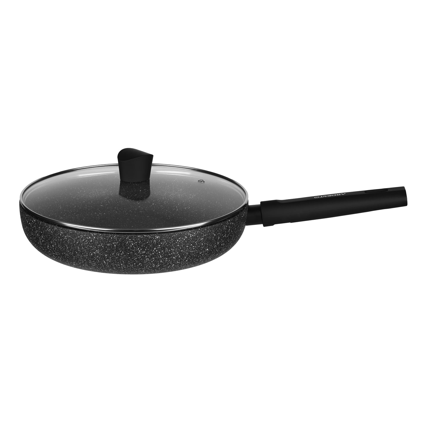 Ardesto Fry pan Black Mars Sparkle, 26cm, aluminium, black