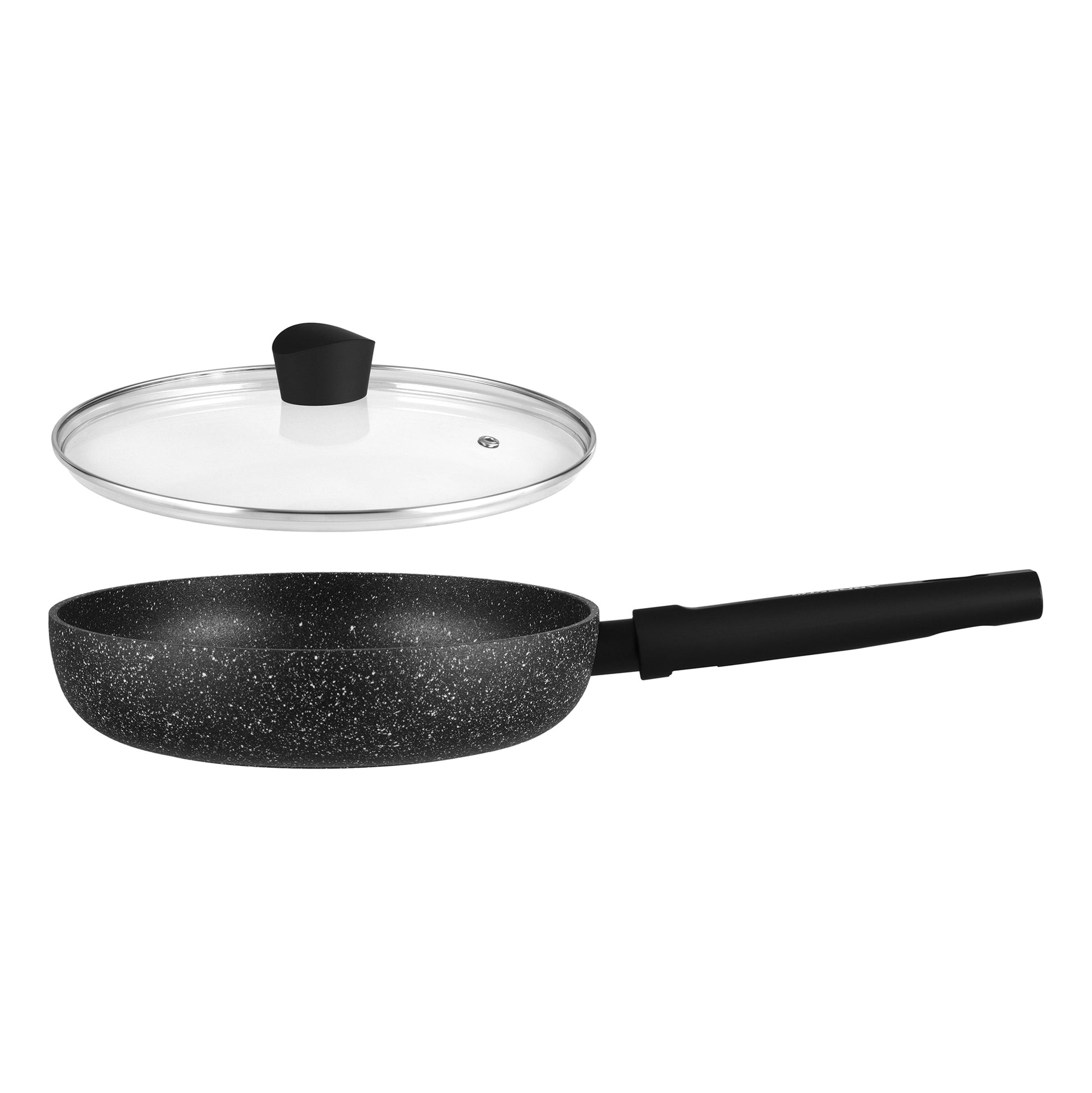 Ardesto Fry pan Black Mars Sparkle, 26cm, aluminium, black
