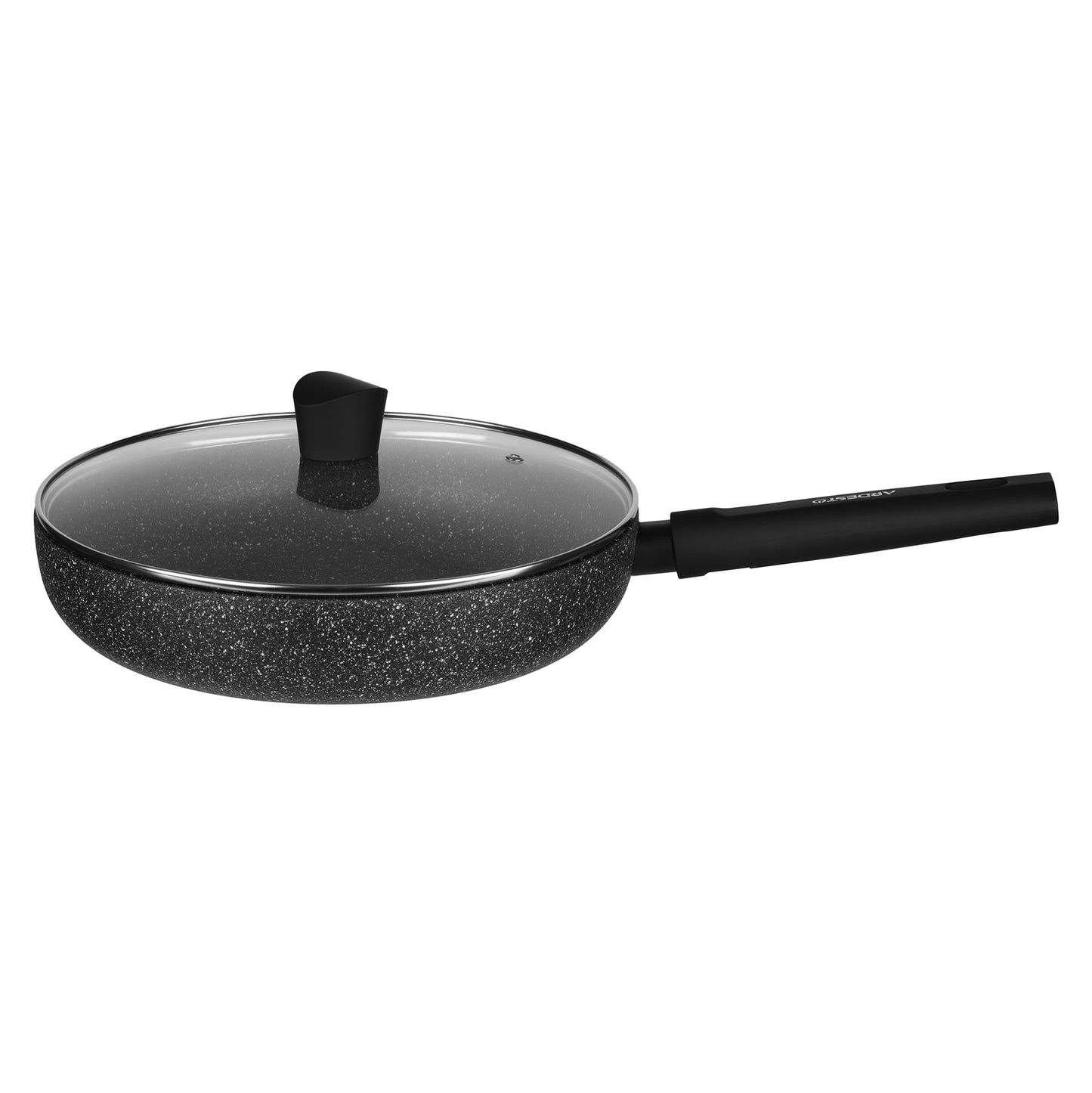 Ardesto Fry pan Black Mars Sparkle, 28cm, aluminium, black