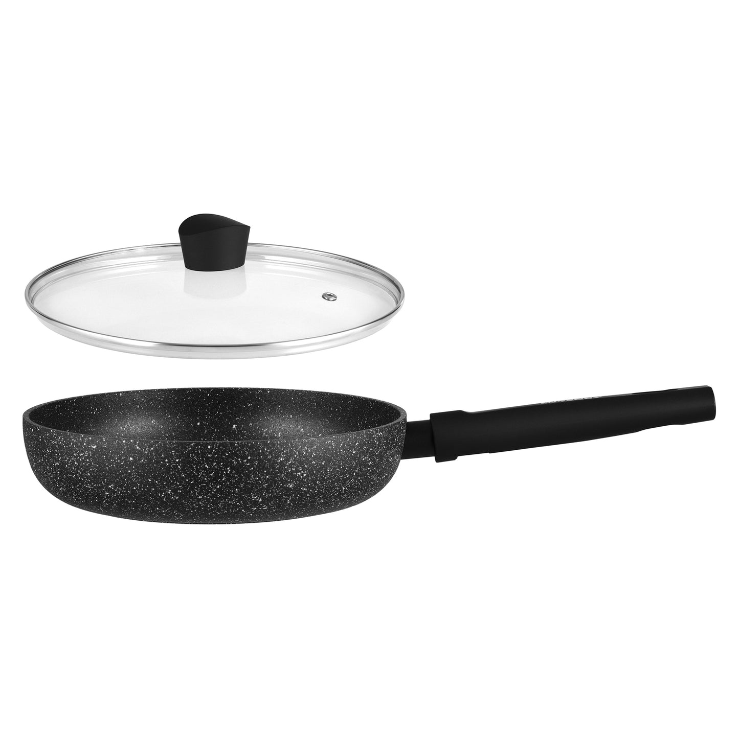 Ardesto Fry pan Black Mars Sparkle, 28cm, aluminium, black