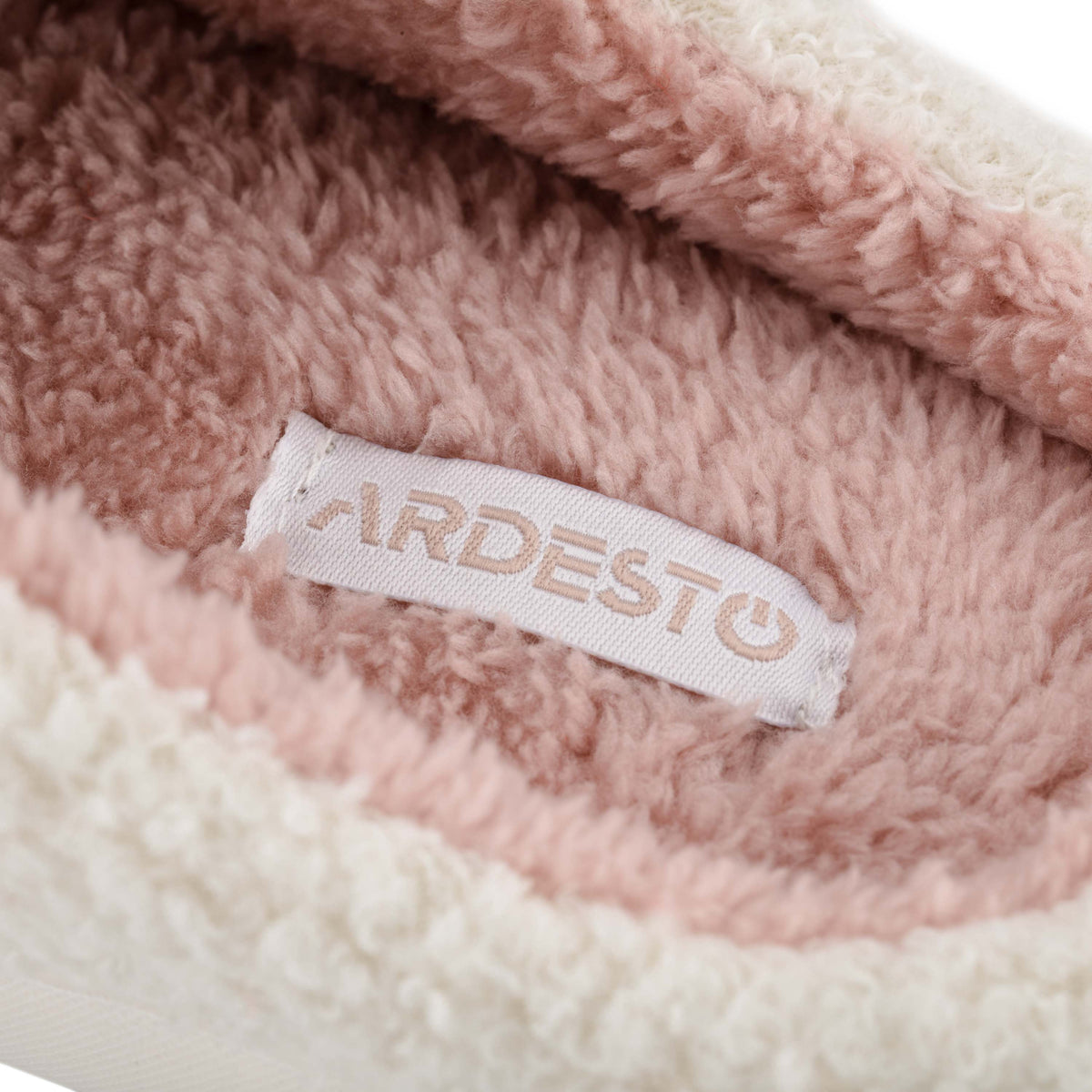 Ardesto Home shoes Christmas 36/37 size, 100% polyester, sole 100% rubber, white