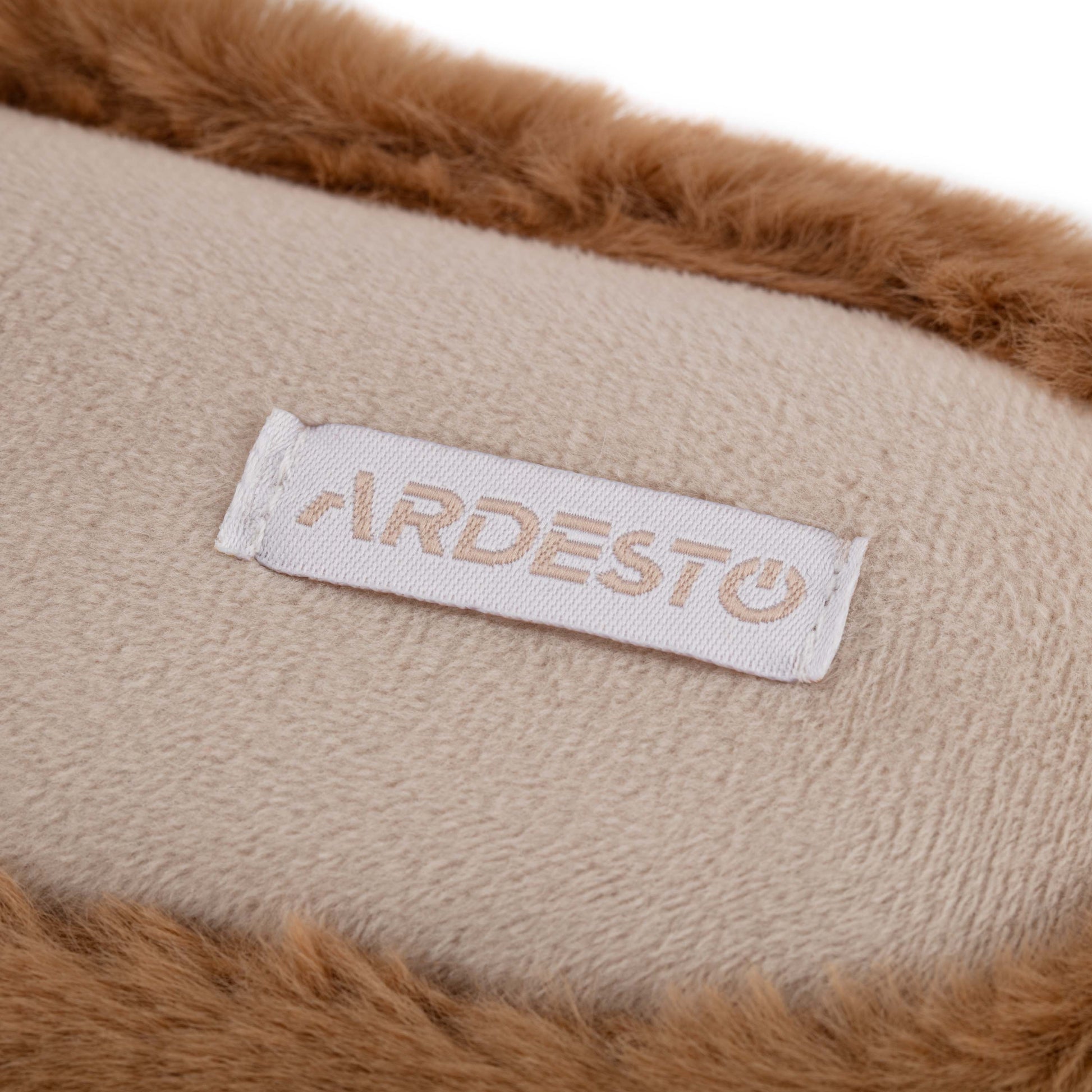 Ardesto Home shoes Christmas 38/39 size, 100% polyester, sole 100% rubber, brown
