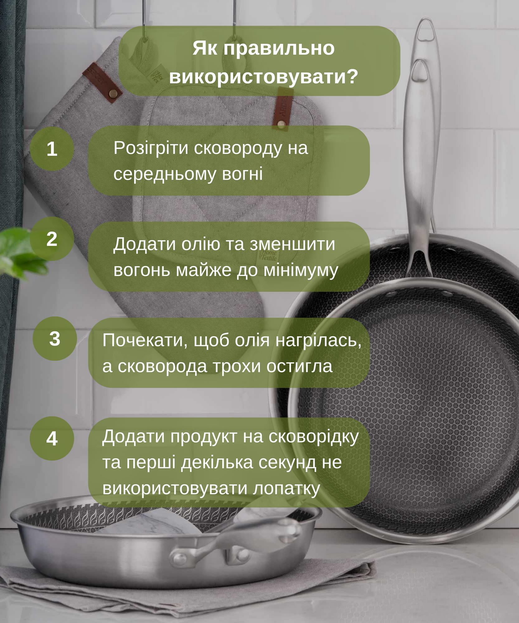 Ardesto Fry pan Black Mars Avior, 26cm, Triply stainless steel