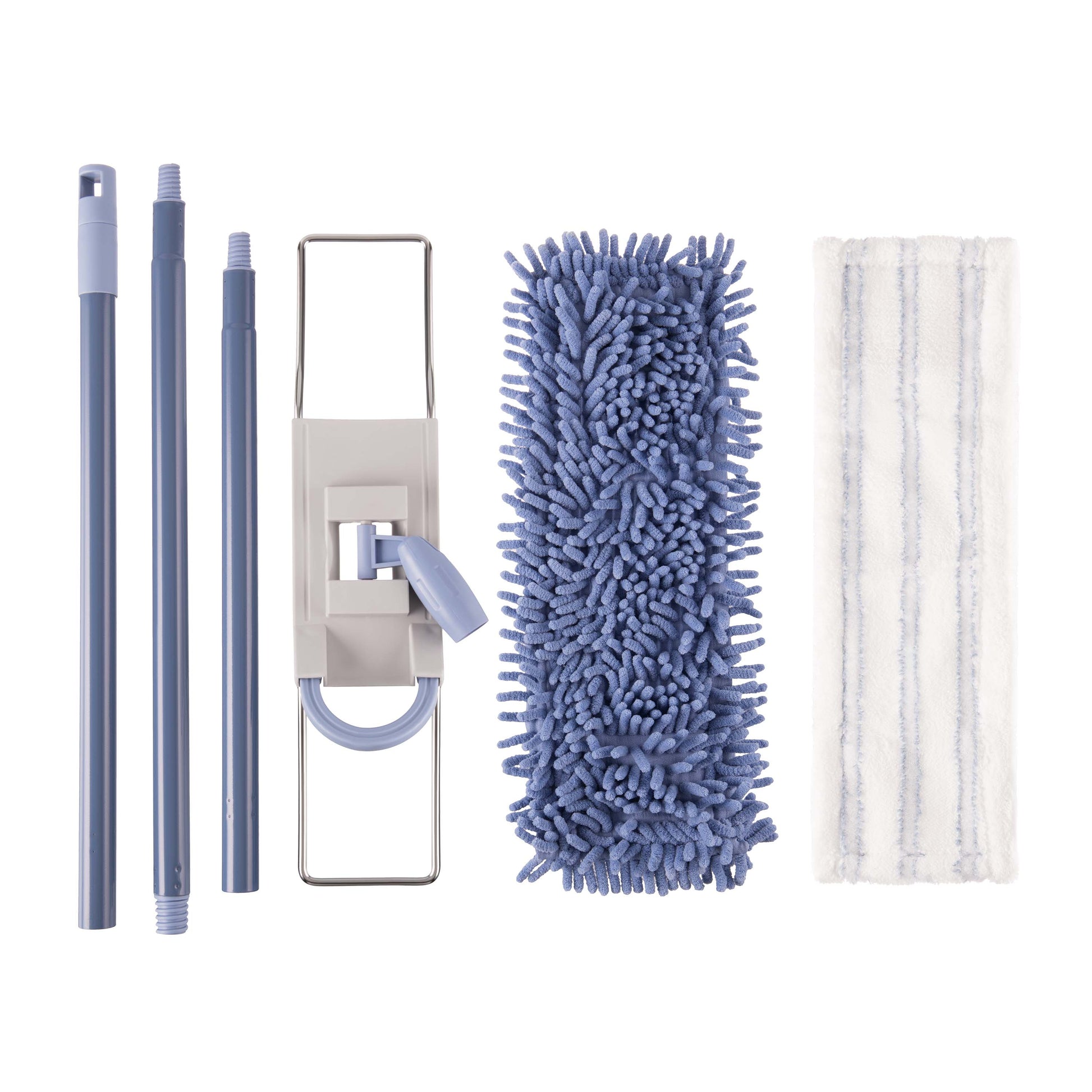 ARDESTO Mop Profe 40cm with 3-section handle 130cm and 2 refills, blue 767637179461