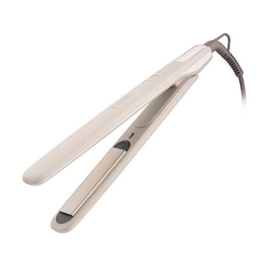 Ardesto Hair straightener Rearl Cream 50W, 140-230C, ceramics, beige