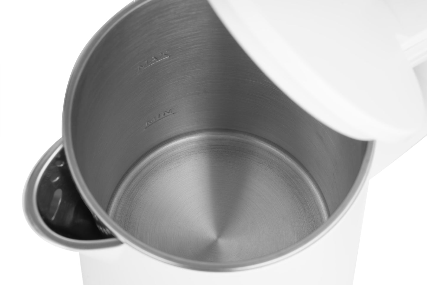 Ardesto Electric kettle    EKL-X50, 1,7L, double-walled, gloss, STRIX, white