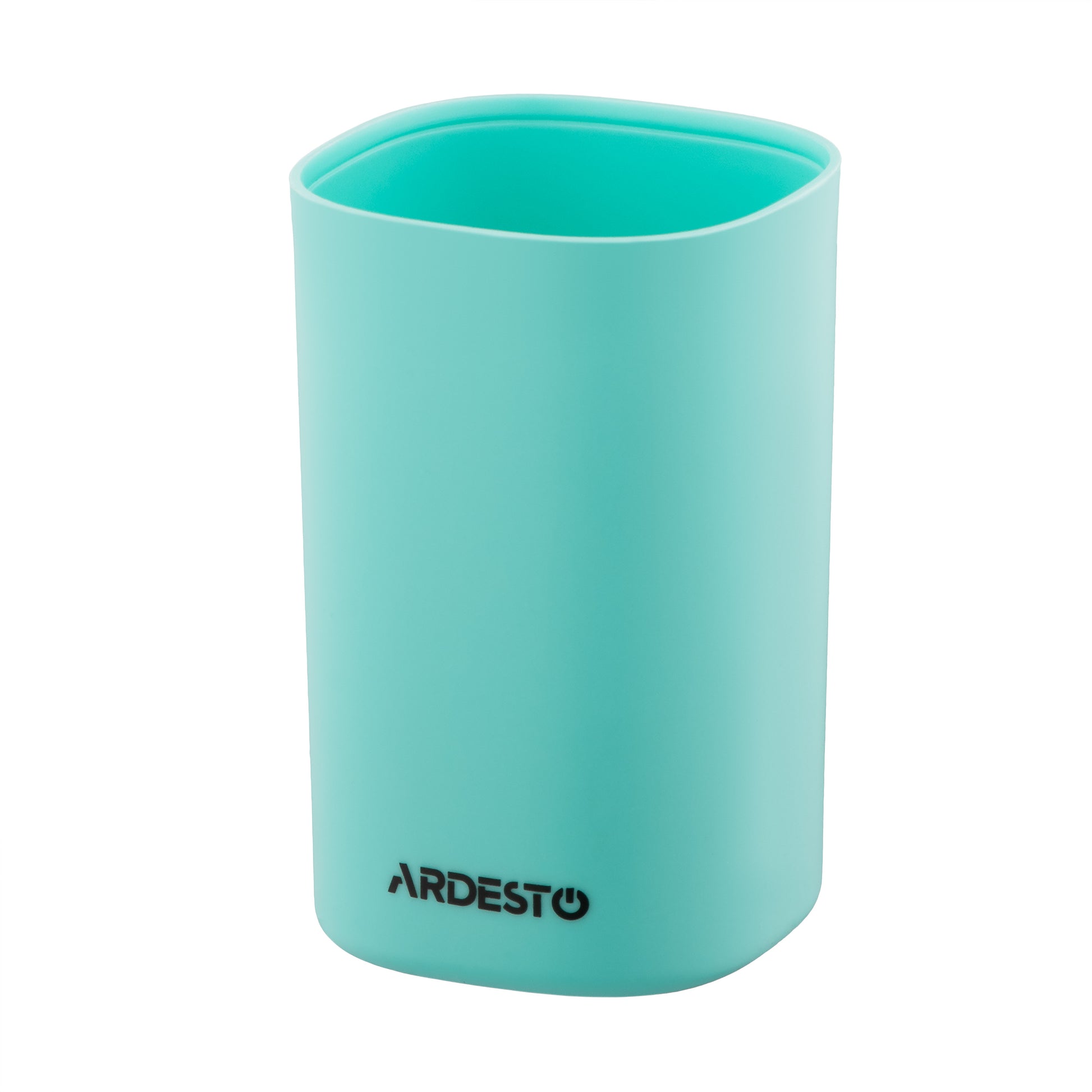 ARDESTO Bathroom set Vigor 380ml, 3 items, polypropylene, blue 767637180467