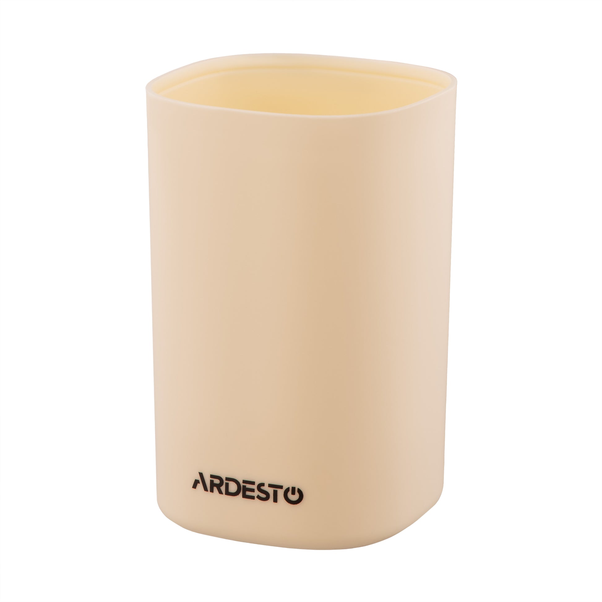 ARDESTO Bathroom set Vigor 380ml, 3 items, polypropylene, beige 767637180474