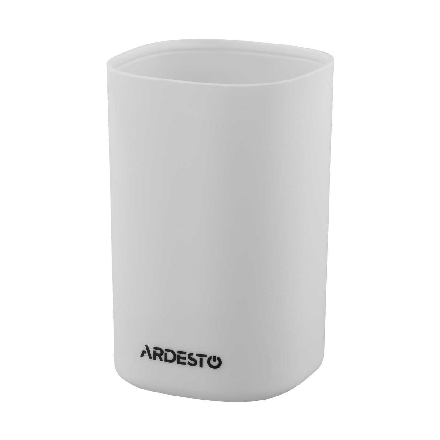 ARDESTO Bathroom set Vigor 380ml, 3 items, polypropylene, grey 767637180481