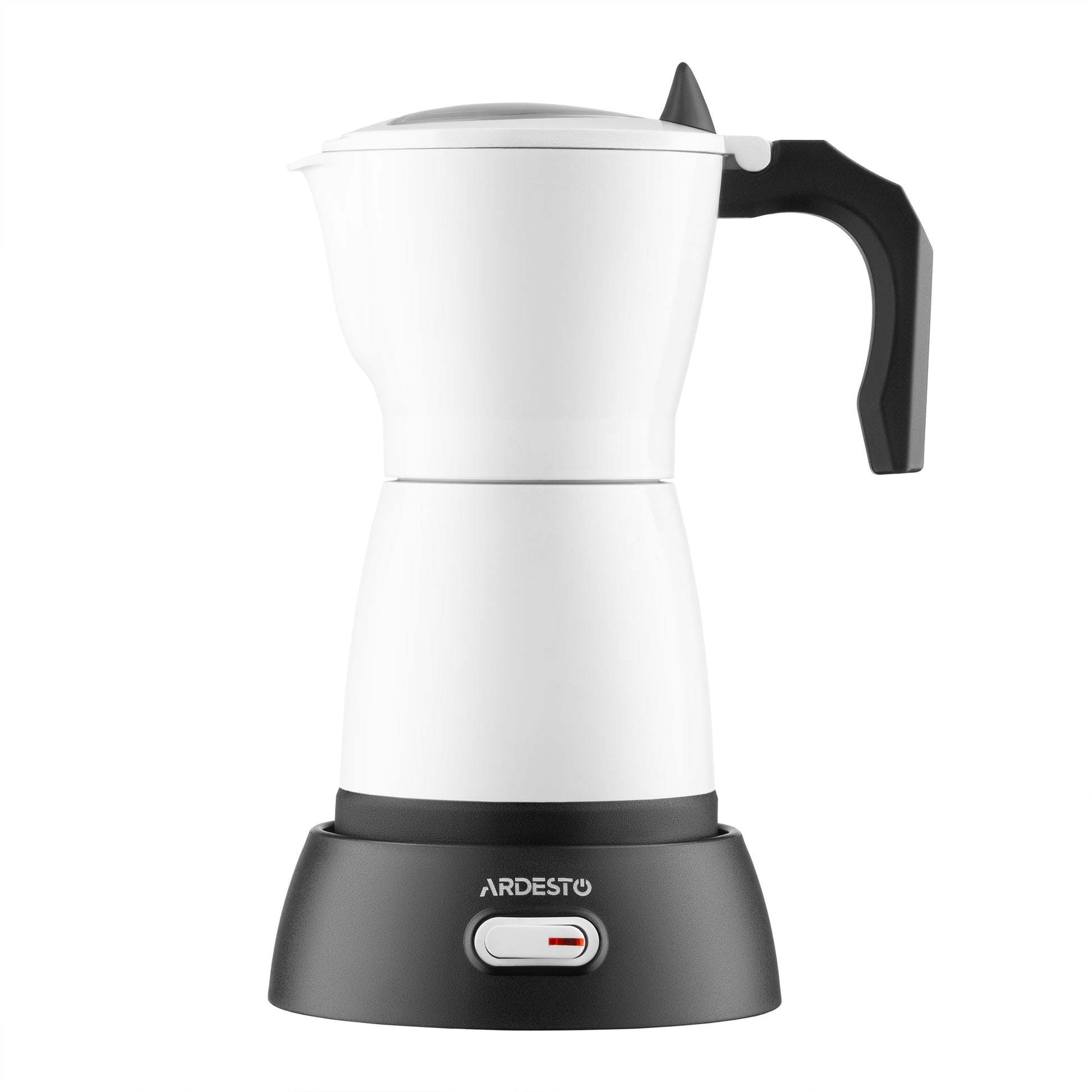 Ardesto coffee maker Electric moka pot.  0.3l, ground, white