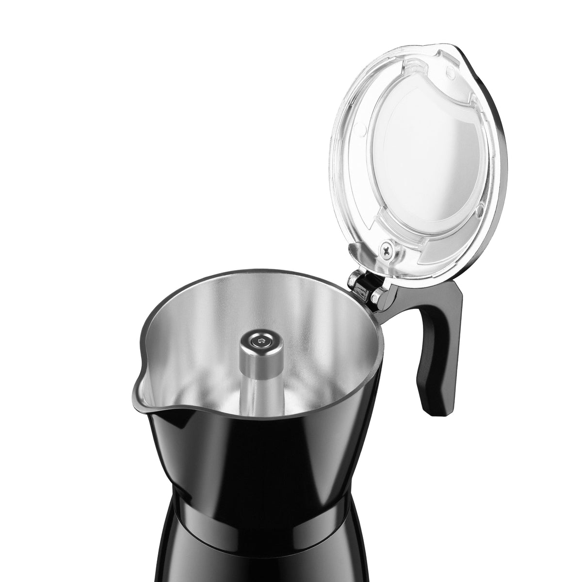Ardesto coffee maker Electric moka pot. 0.3l, ground, black