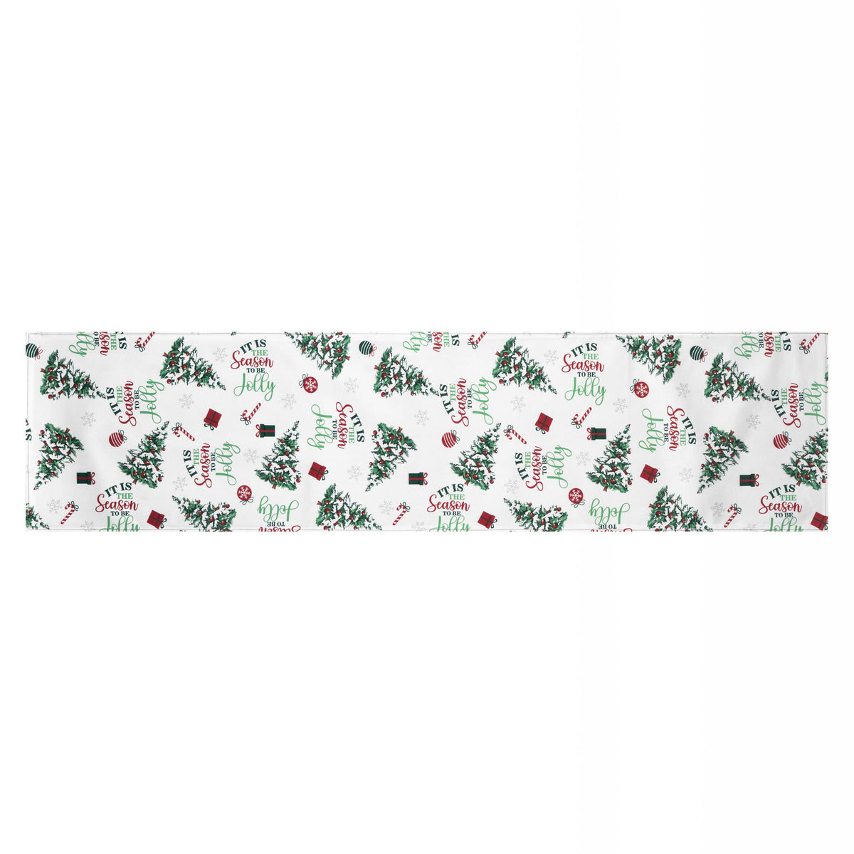 Ardesto Runner Christmas Tree 33х137cm, 100% polyester, green