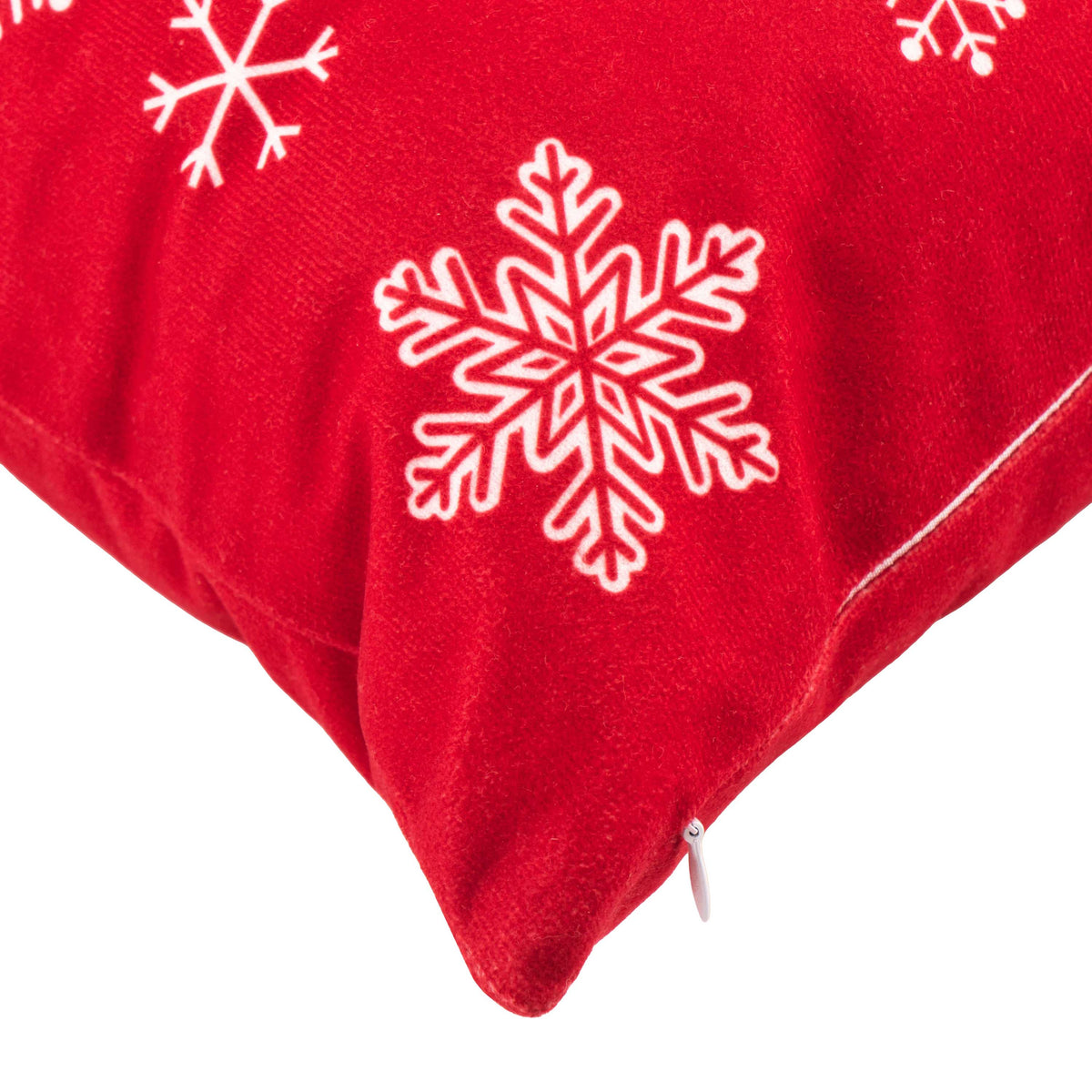 Ardesto Pillow decor. Christmas 45х45cm, 100% polyester, red