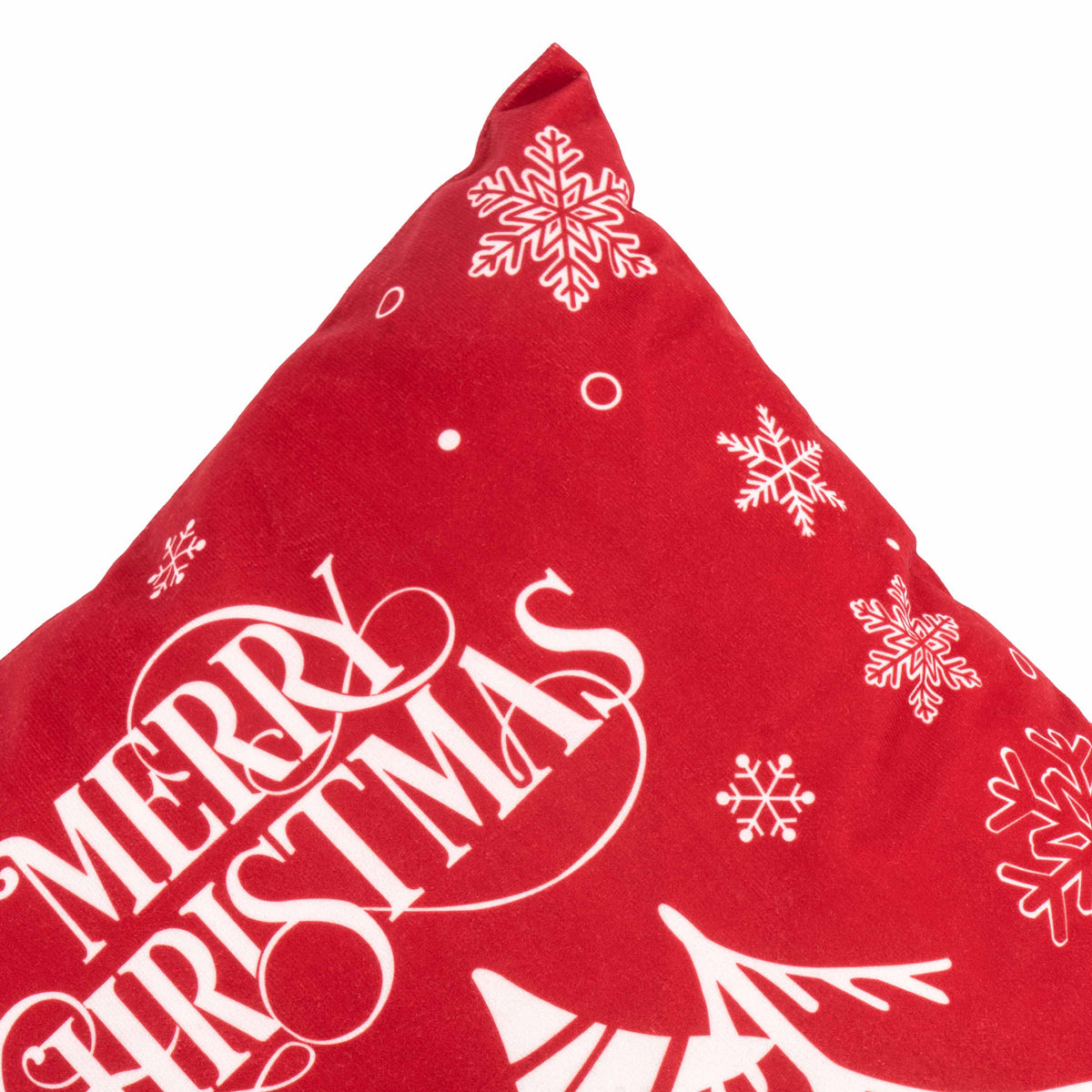 Ardesto Pillow decor. Christmas 45х45cm, 100% polyester, red
