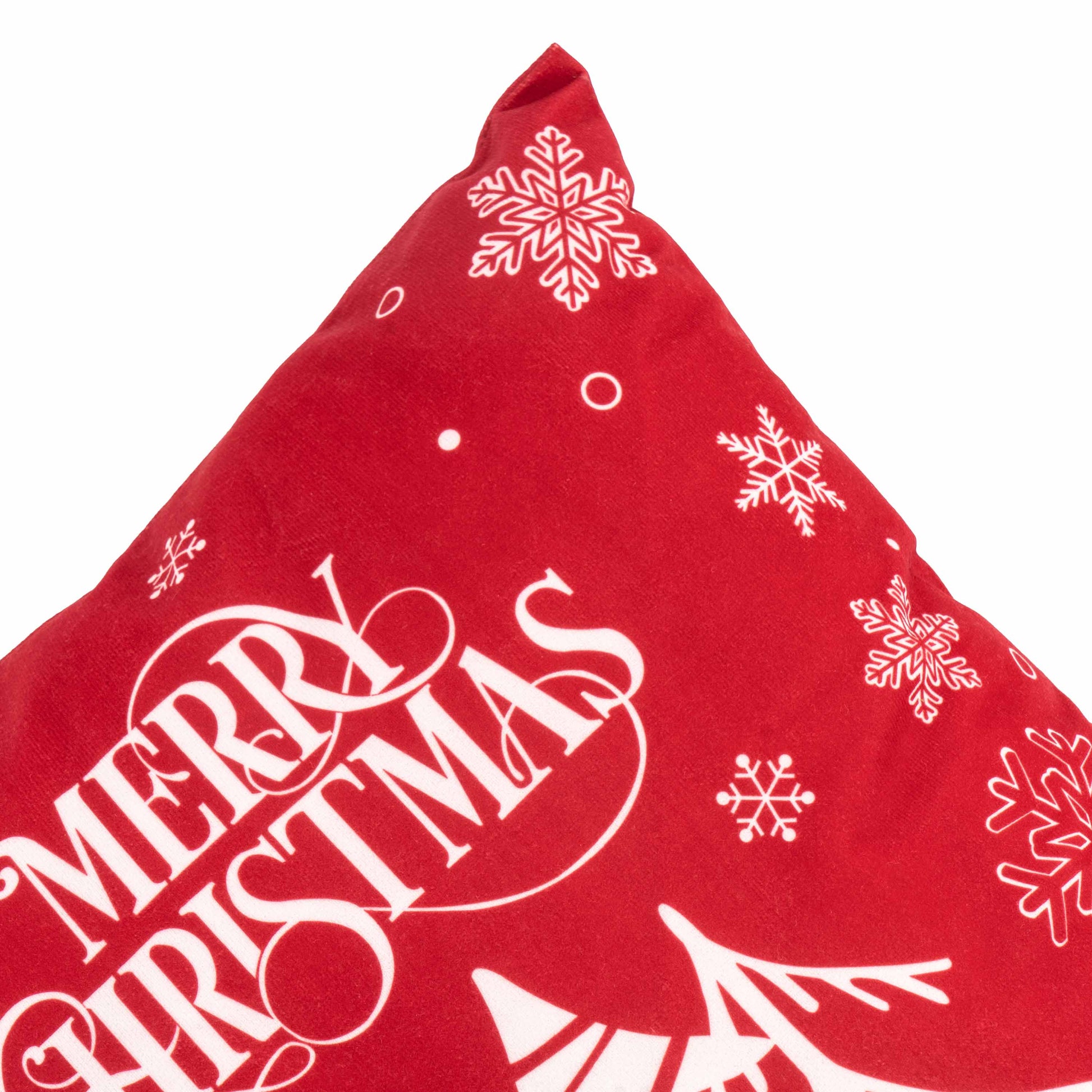 Ardesto Pillow decor. Christmas 45х45cm, 100% polyester, red