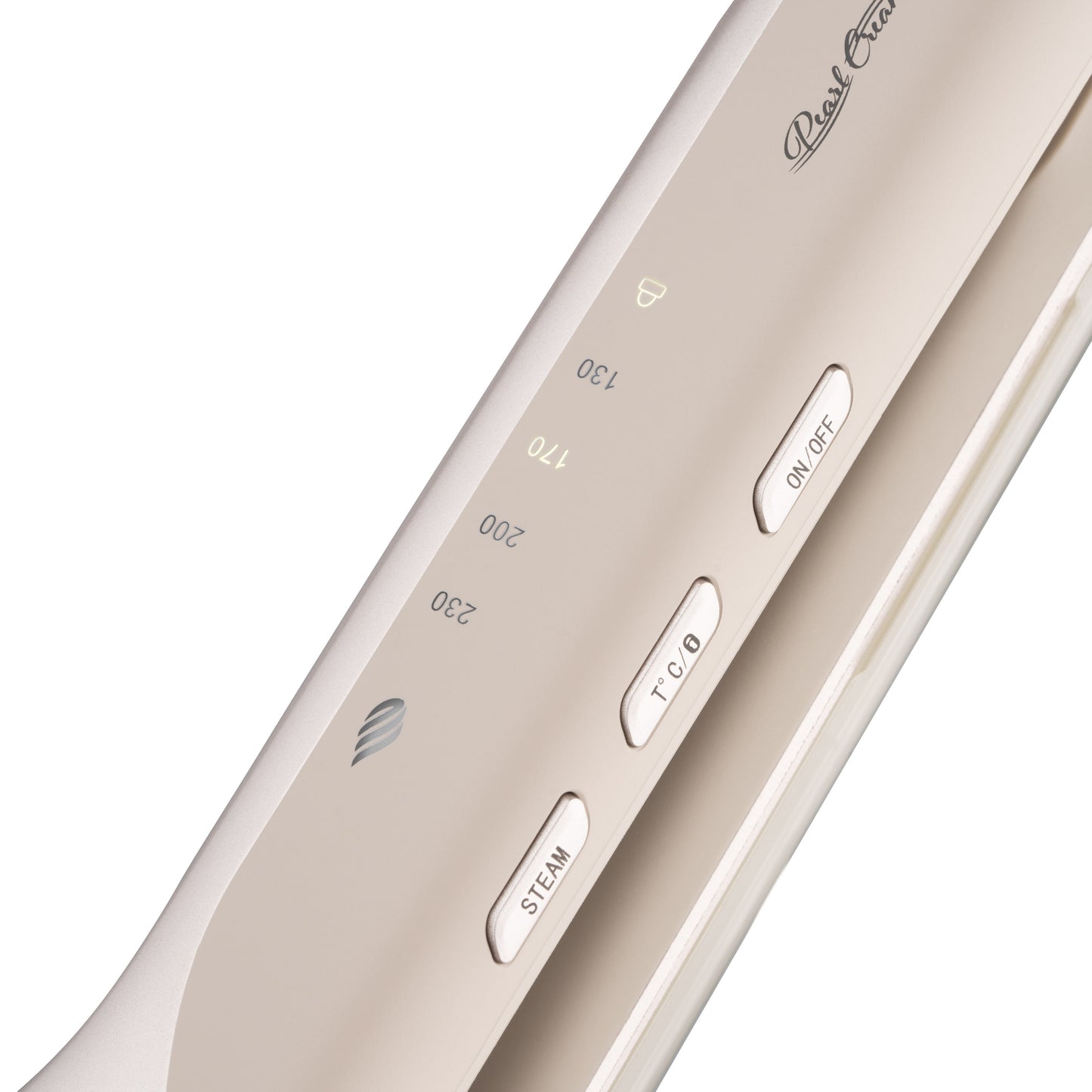 Ardesto Hair straightener Pearl Cream, 50W, 140-230C, ceramics, beige