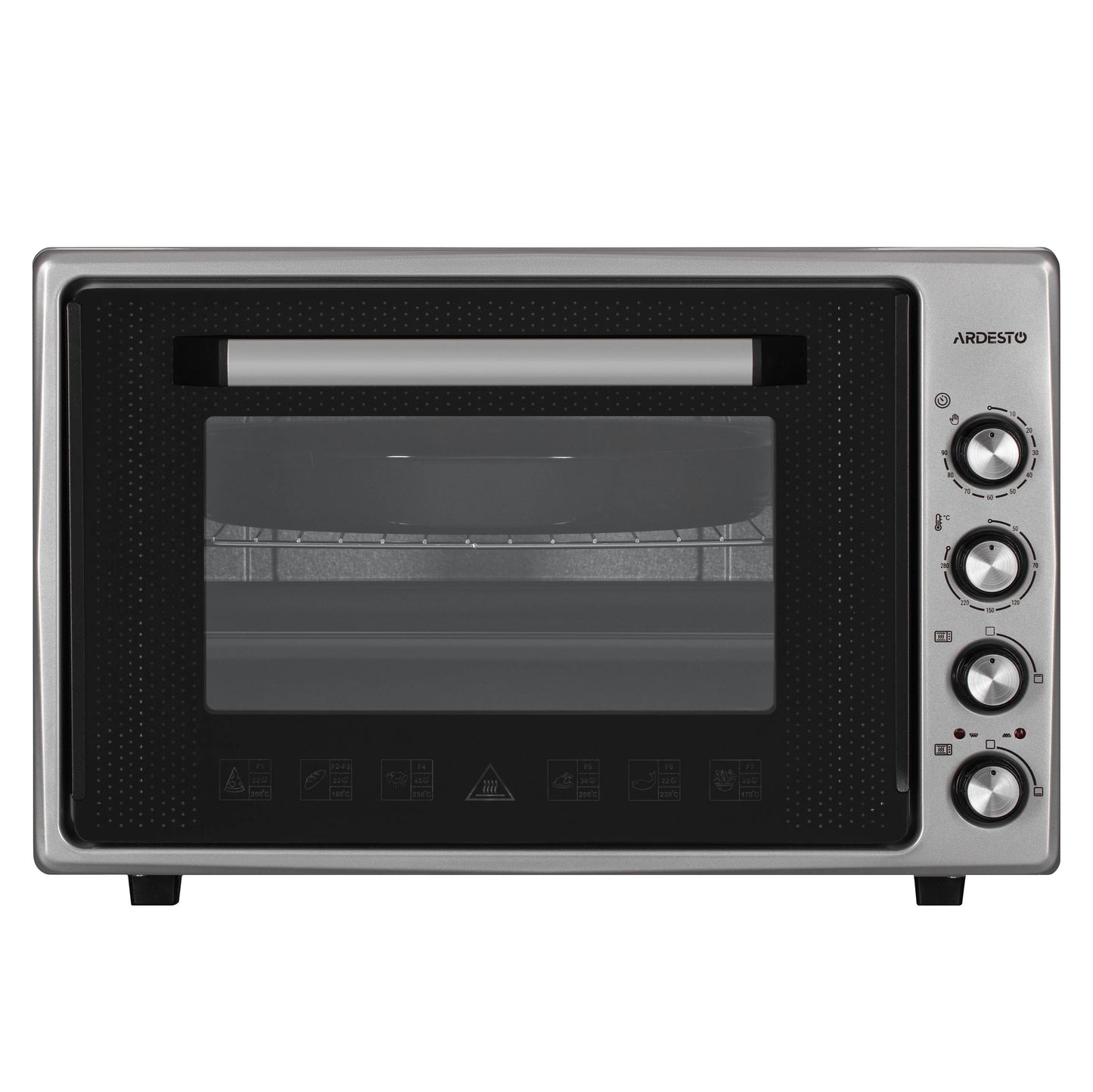 ARDESTO Electric oven ARDESTO, 70L, 2000W, mech., double glass, inox