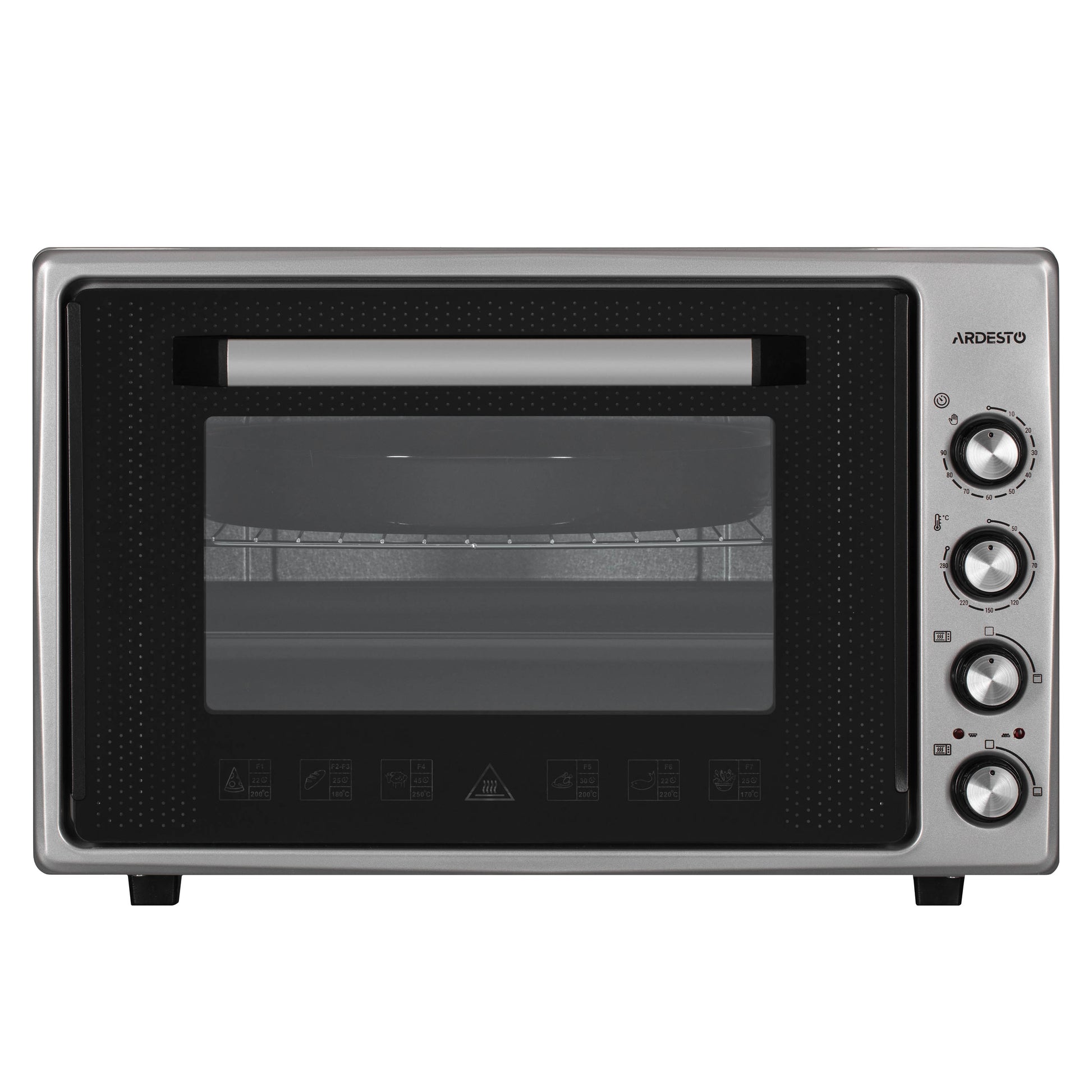 ARDESTO Electric oven ARDESTO, 70L, 2000W, mech., double glass, inox
