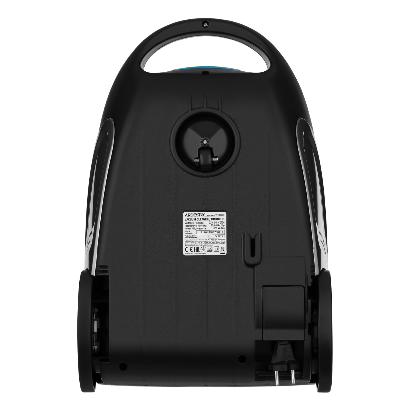 Vacuum cleaner ARDESTO сontainer , 2000W, dust cont -4L, НЕРА, gray-pink