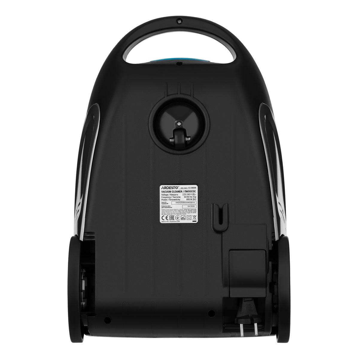 Vacuum cleaner ARDESTO сontainer , 2000W, dust cont -4L, НЕРА, gray-pink