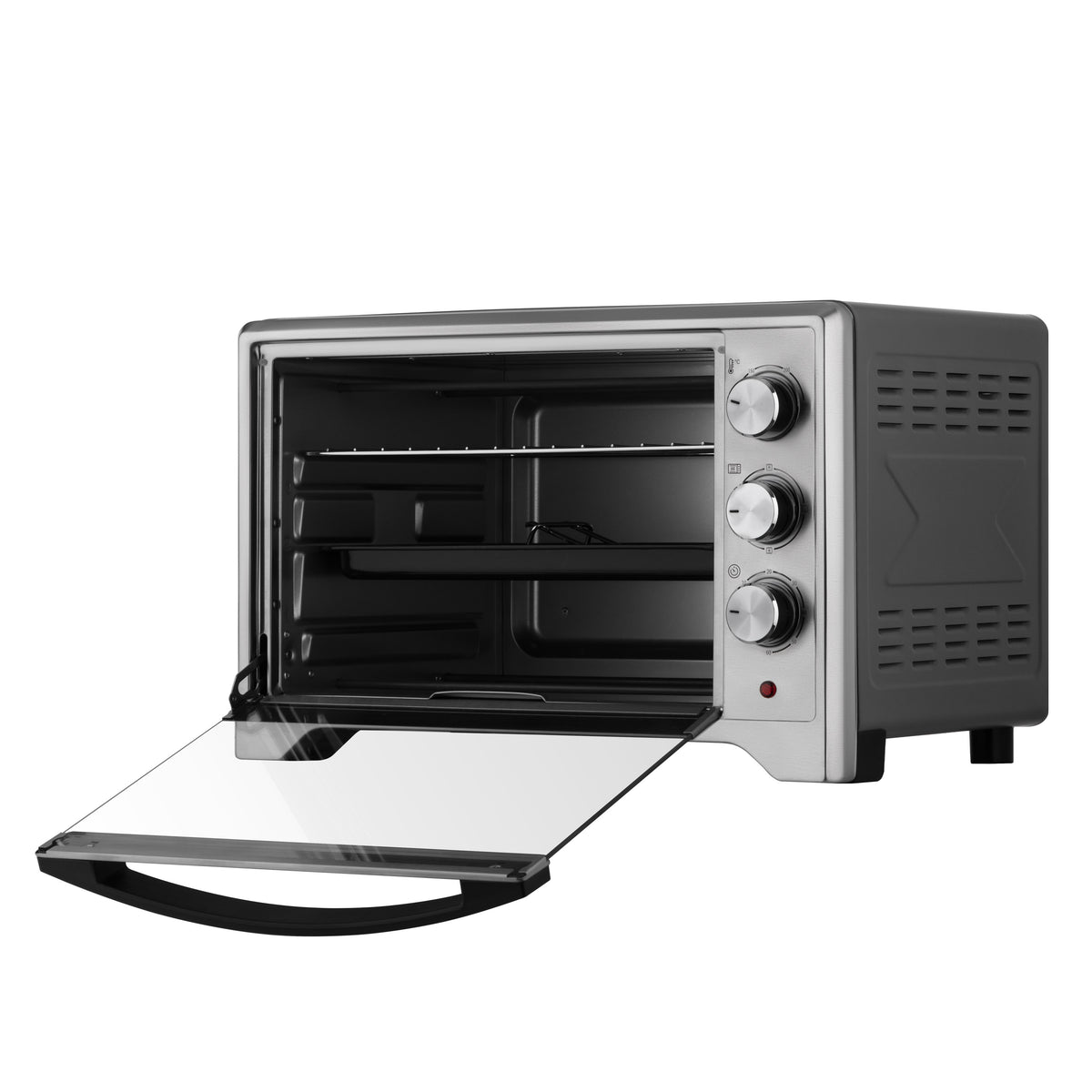 ARDESTO Electric oven, 33L, 1627W, mech., convection, grey