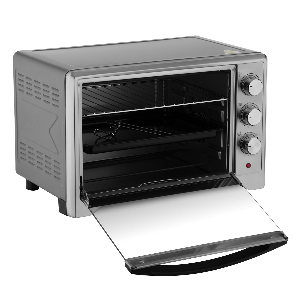 ARDESTO Electric oven, 33L, 1627W, mech., convection, grey
