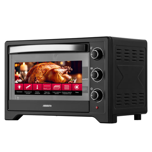 ARDESTO Electric oven, 45L, 2015W, mech., black