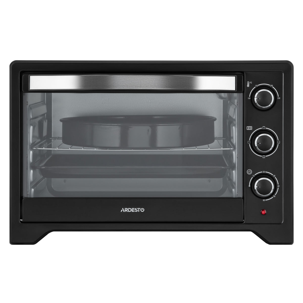 ARDESTO Electric oven, 45L, 2015W, mech., black